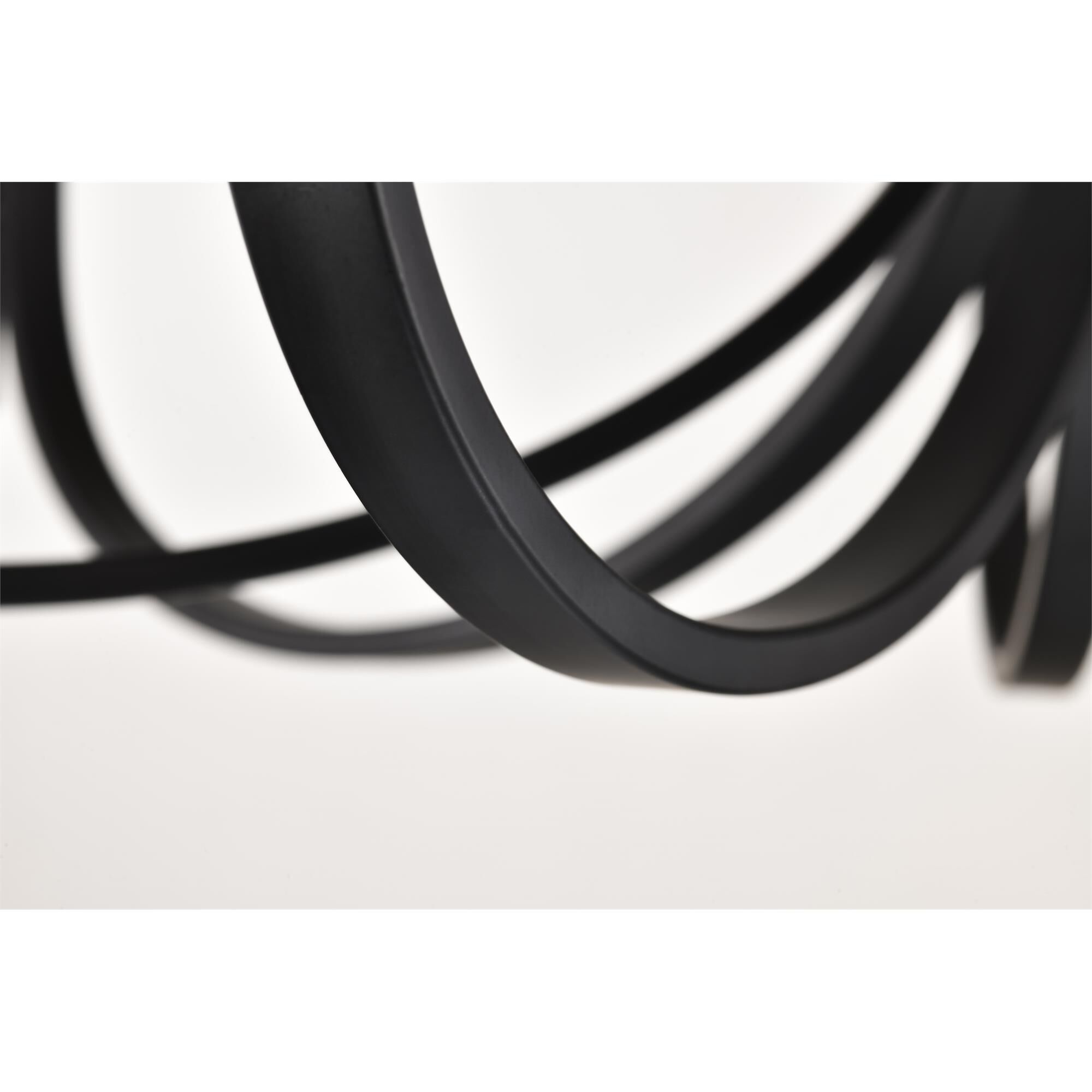 Shown in Matte Black finish and Frosted Ribbed glass