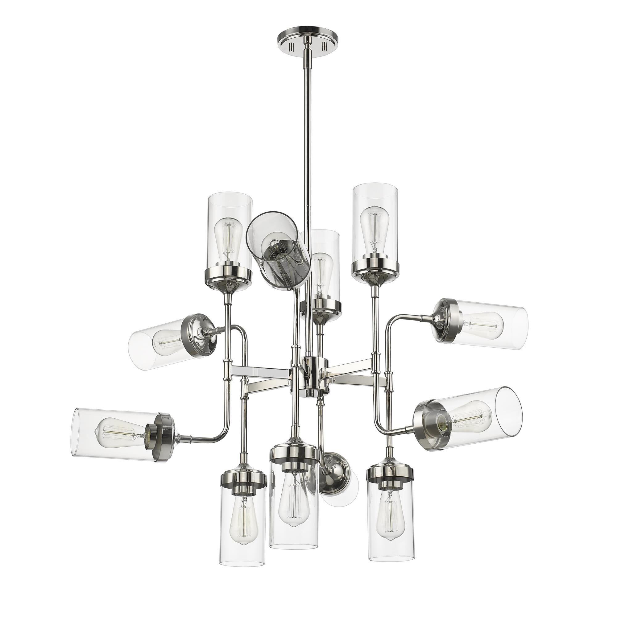 Calliope 36 Inch 12 Light Chandelier by Z-Lite