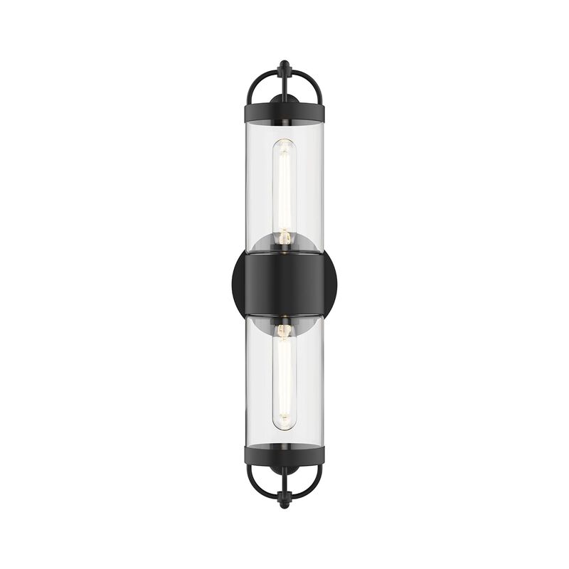 Lancaster Large 2 Light Wall Sconce by Alora Mood