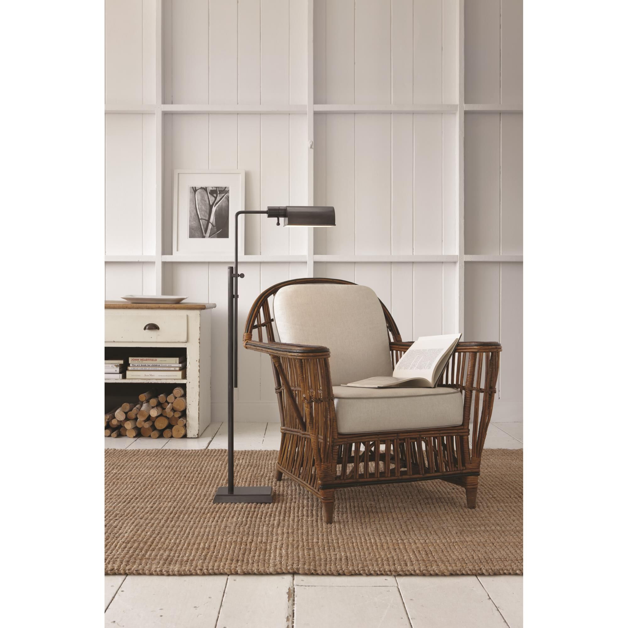 Thomas O'Brien Pask 37 Inch Reading Lamp,