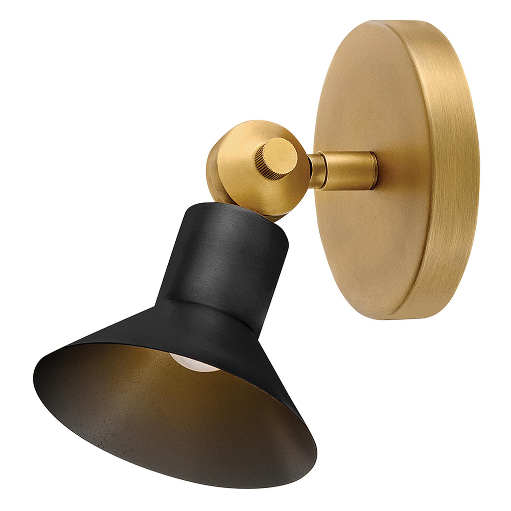 Shown in Heritage Brass with Black finish