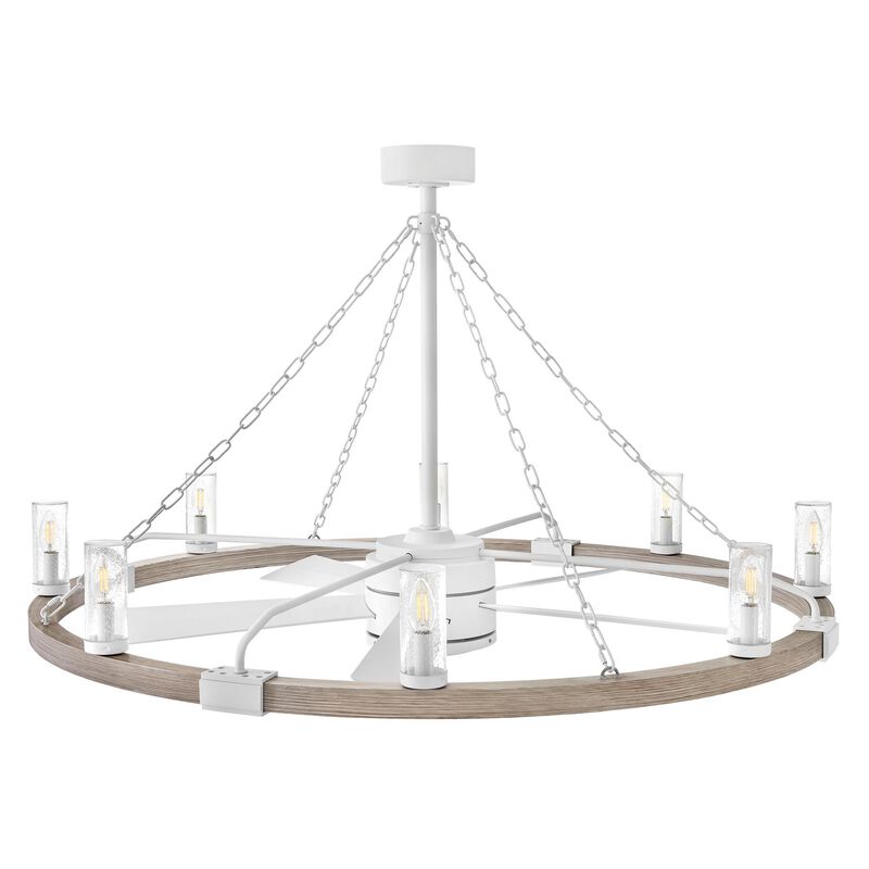 Sawyer 44 Inch Chandelier Ceiling Fan with Light Kit by Hinkley