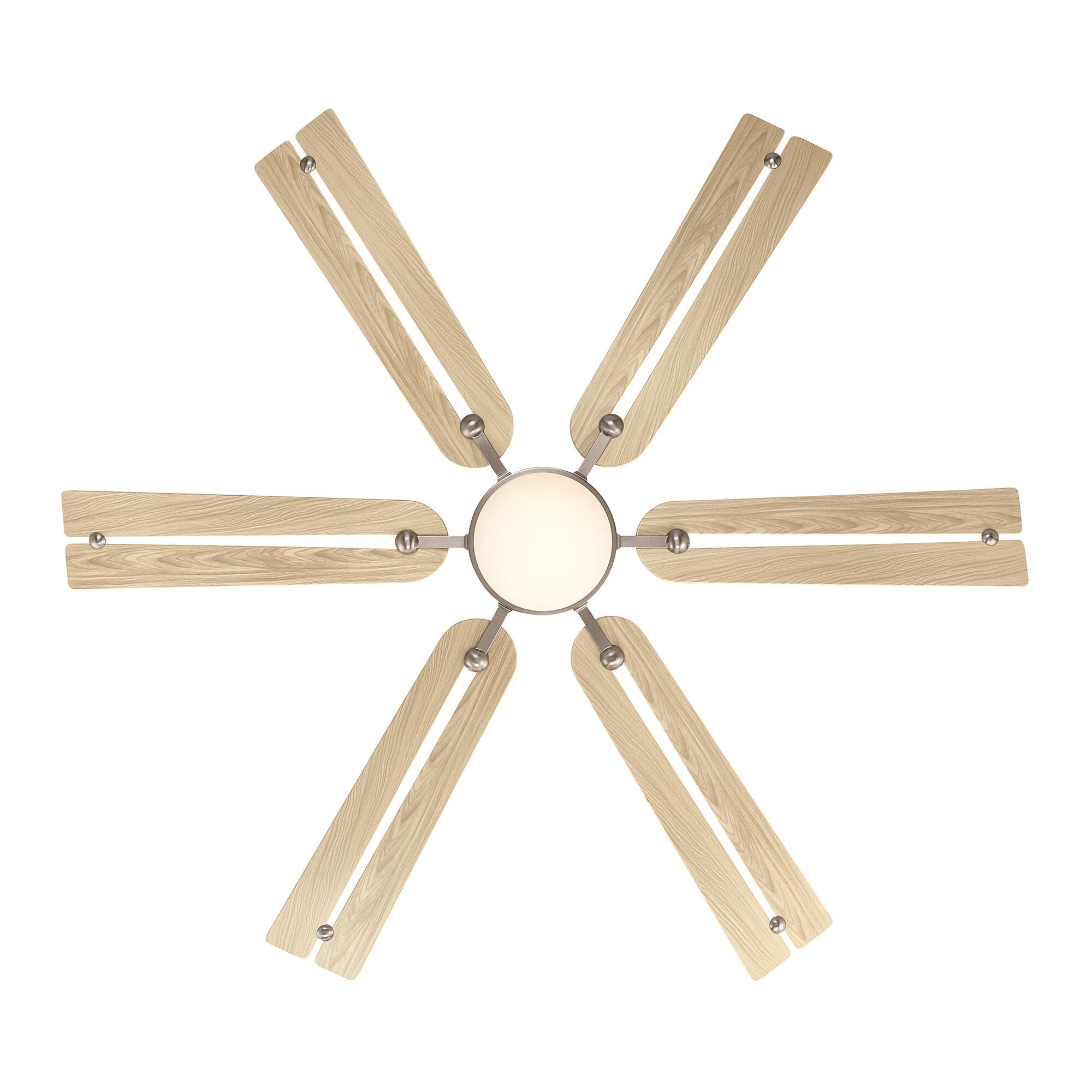 Shown in Brushed Nickel finish and Etched Opal glass