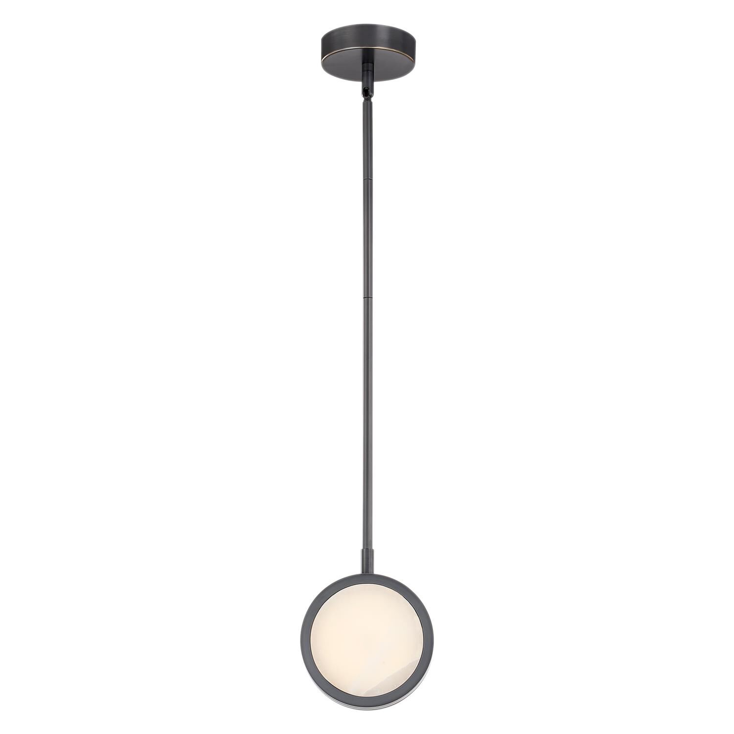 Alan Pepin Blanco 6 Inch Mini Pendant by Alora Lighting
