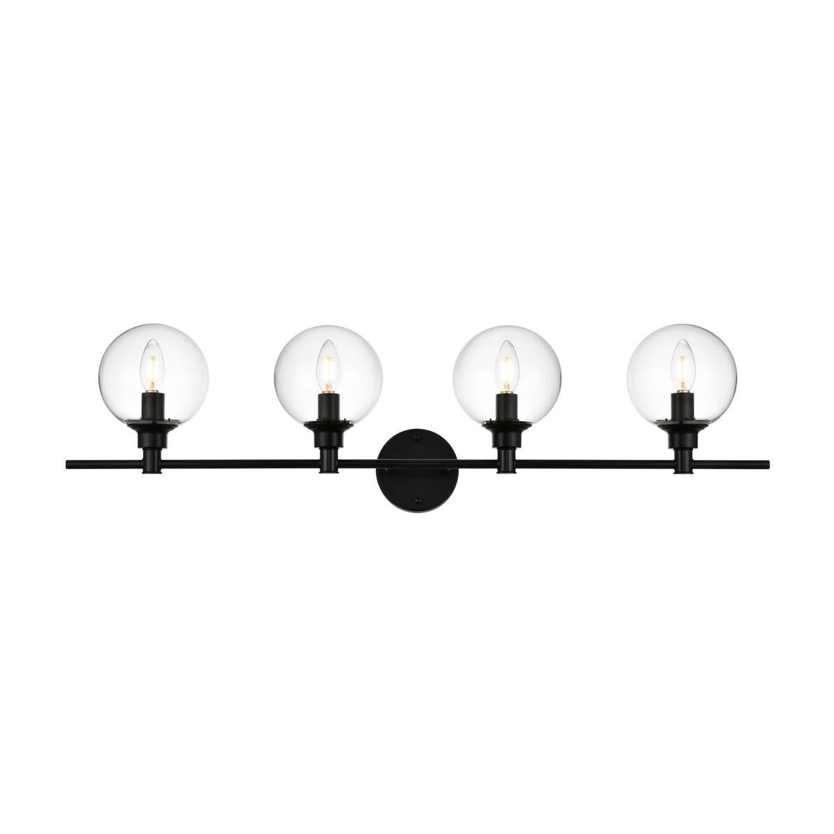 Jaelynn 38 Inch 4 Light Bath Vanity Light by Elegant Lighting