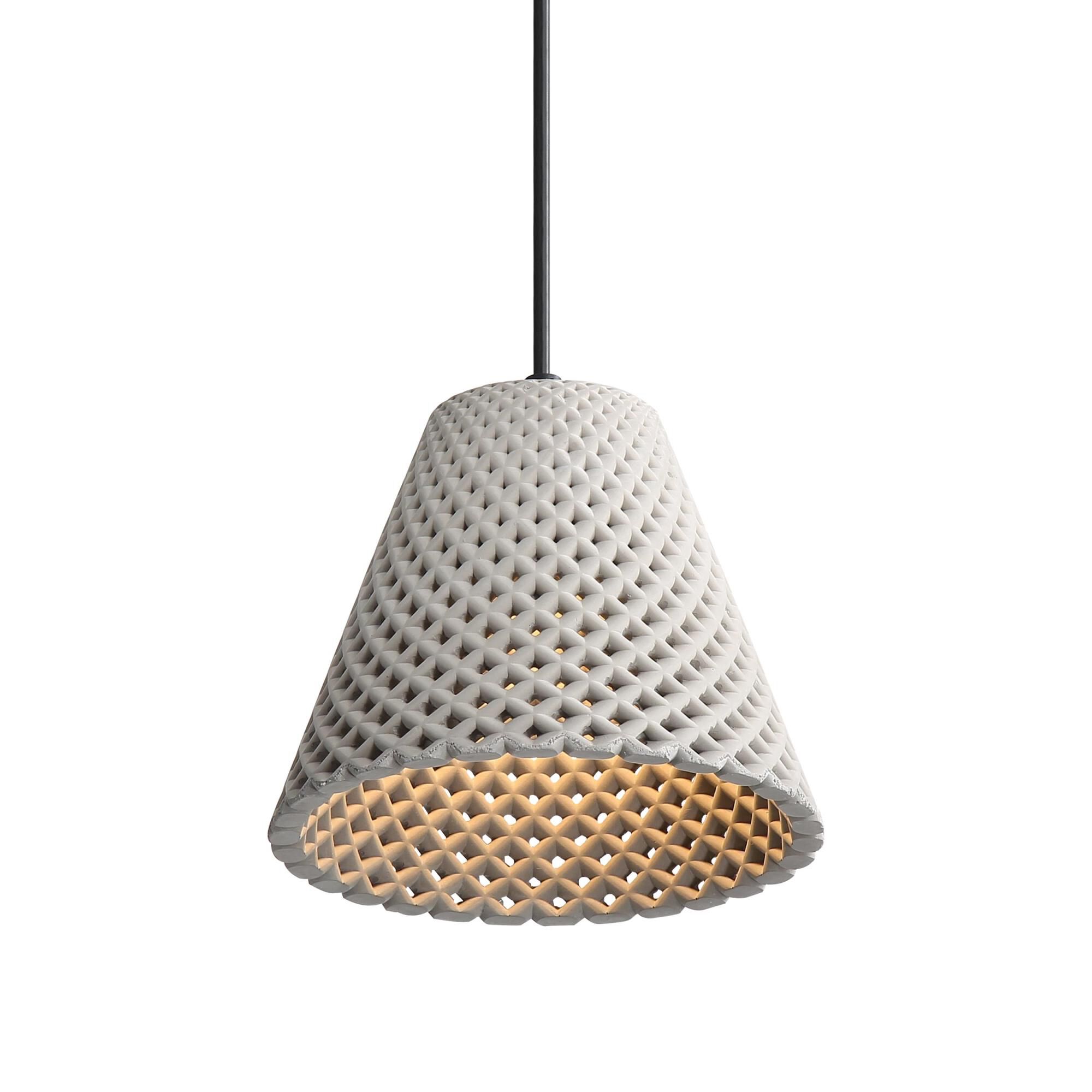 Clarus 8 Inch Mini Pendant by Golden Lighting