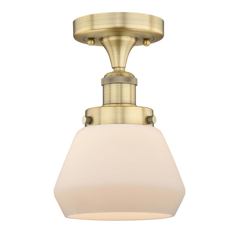 Bruno Marashlian Fulton 6 Inch 1 Light Semi Flush Mount by Innovations Lighting