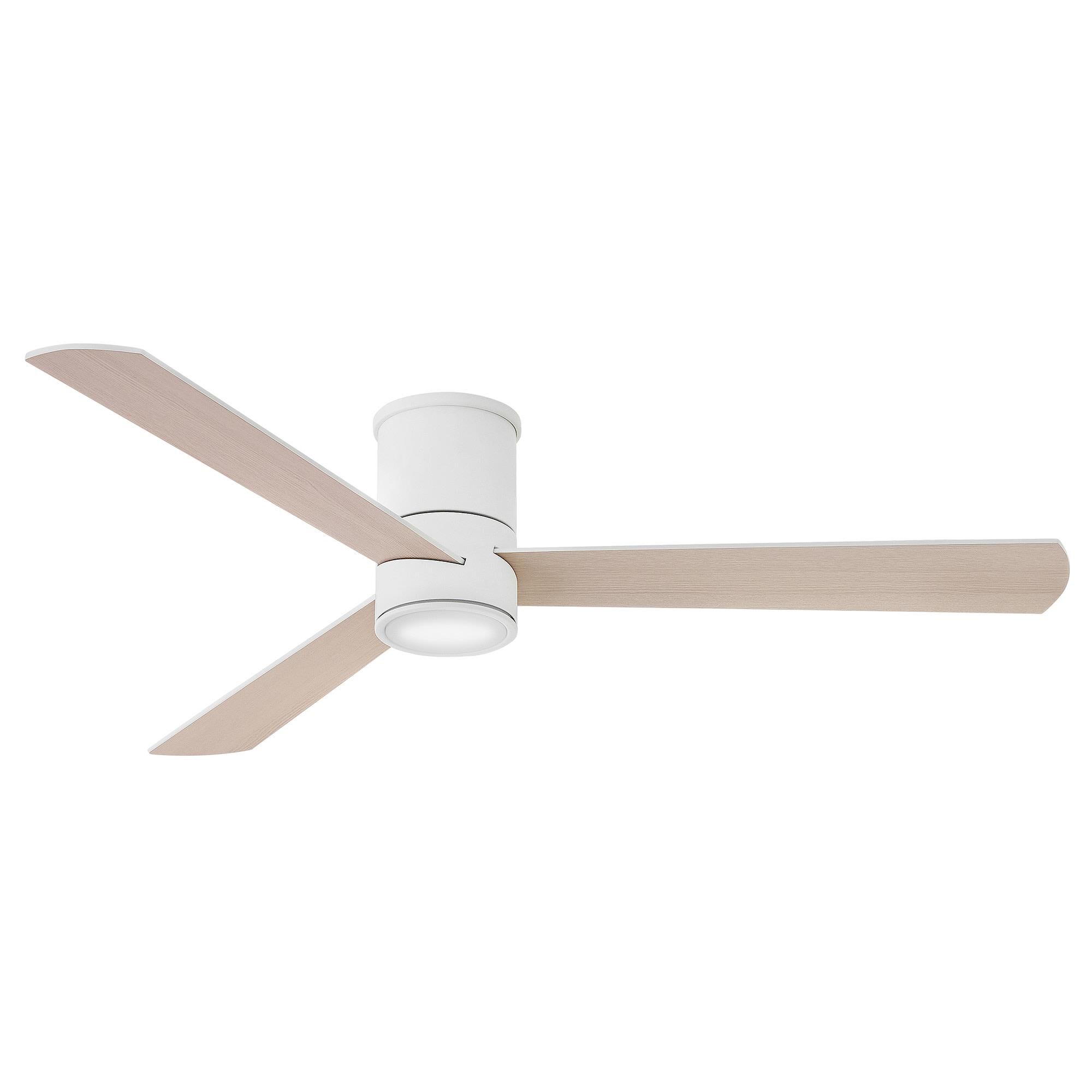 Speck 52 Inch Flush Mount Fan with Light Kit,