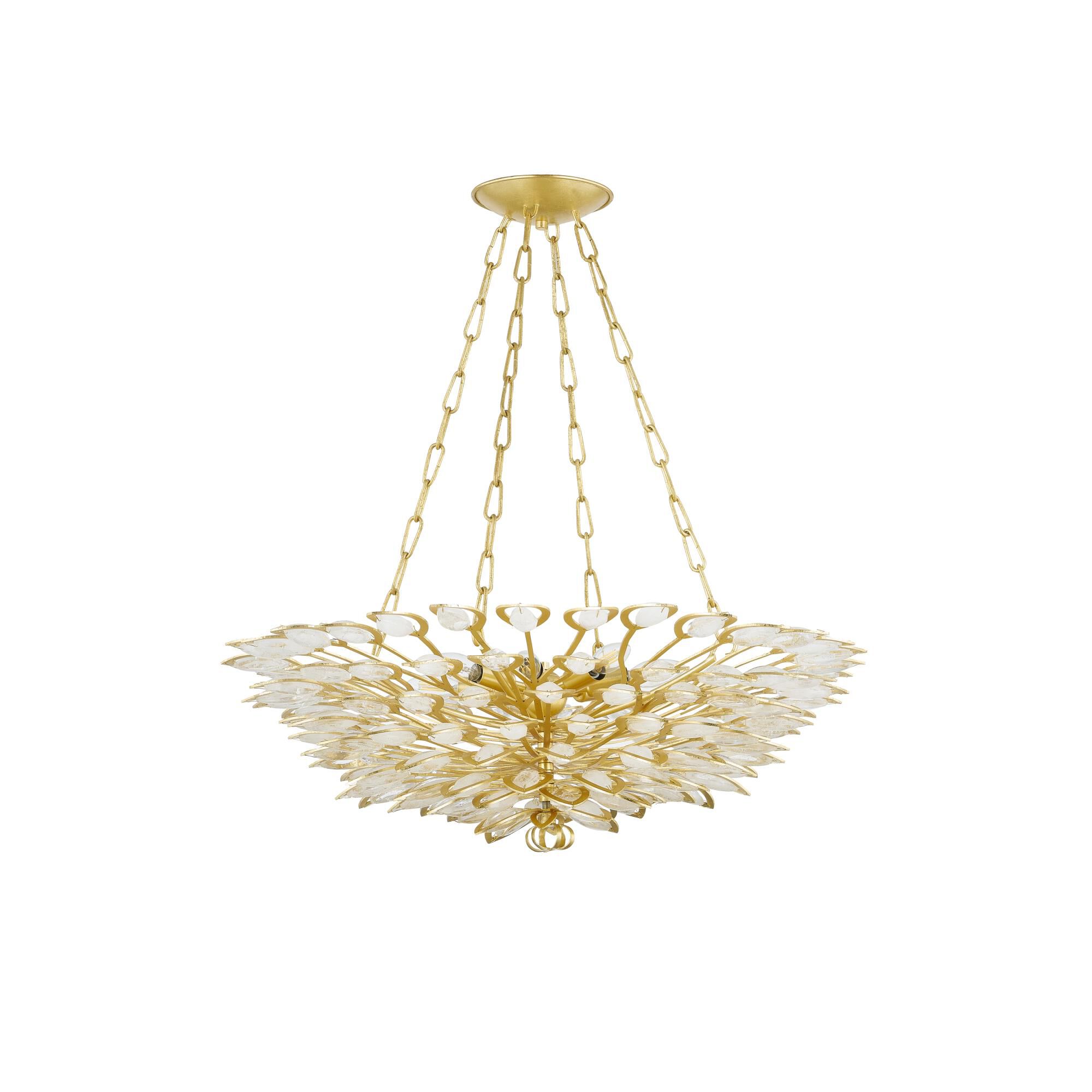 Vittoria 32 Inch Chandelier by Corbett Lighting