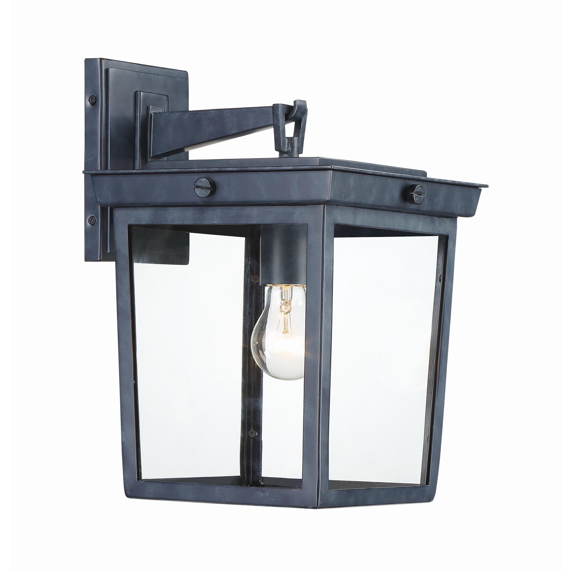 Crystorama Belmont 14 Inch Tall Outdoor Wall Light