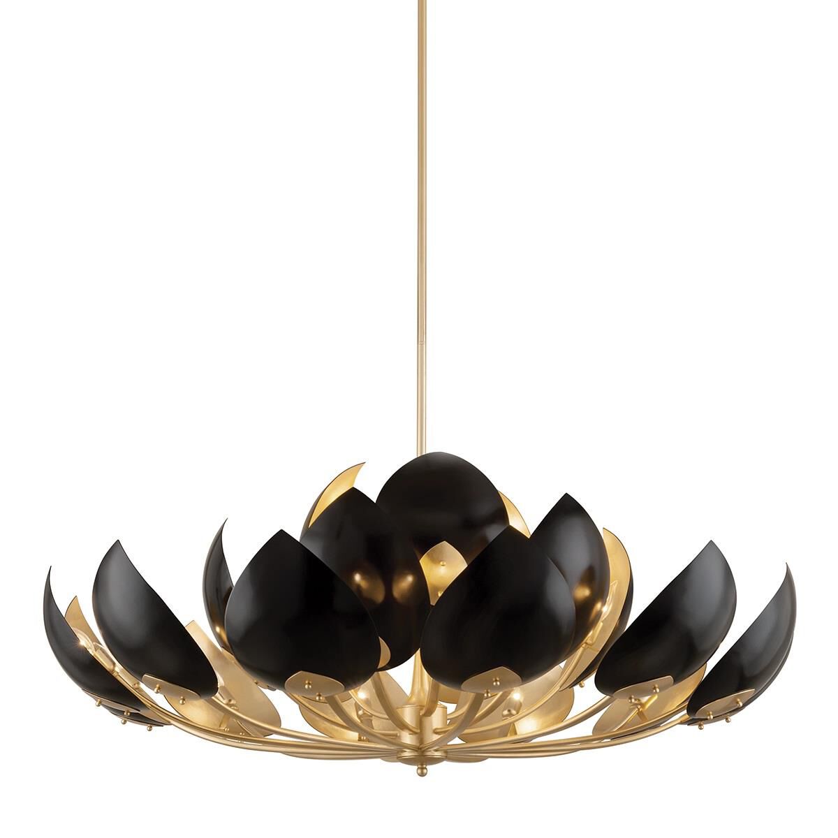 Lotus 54 Inch Chandelier by Hudson Valley Lighting