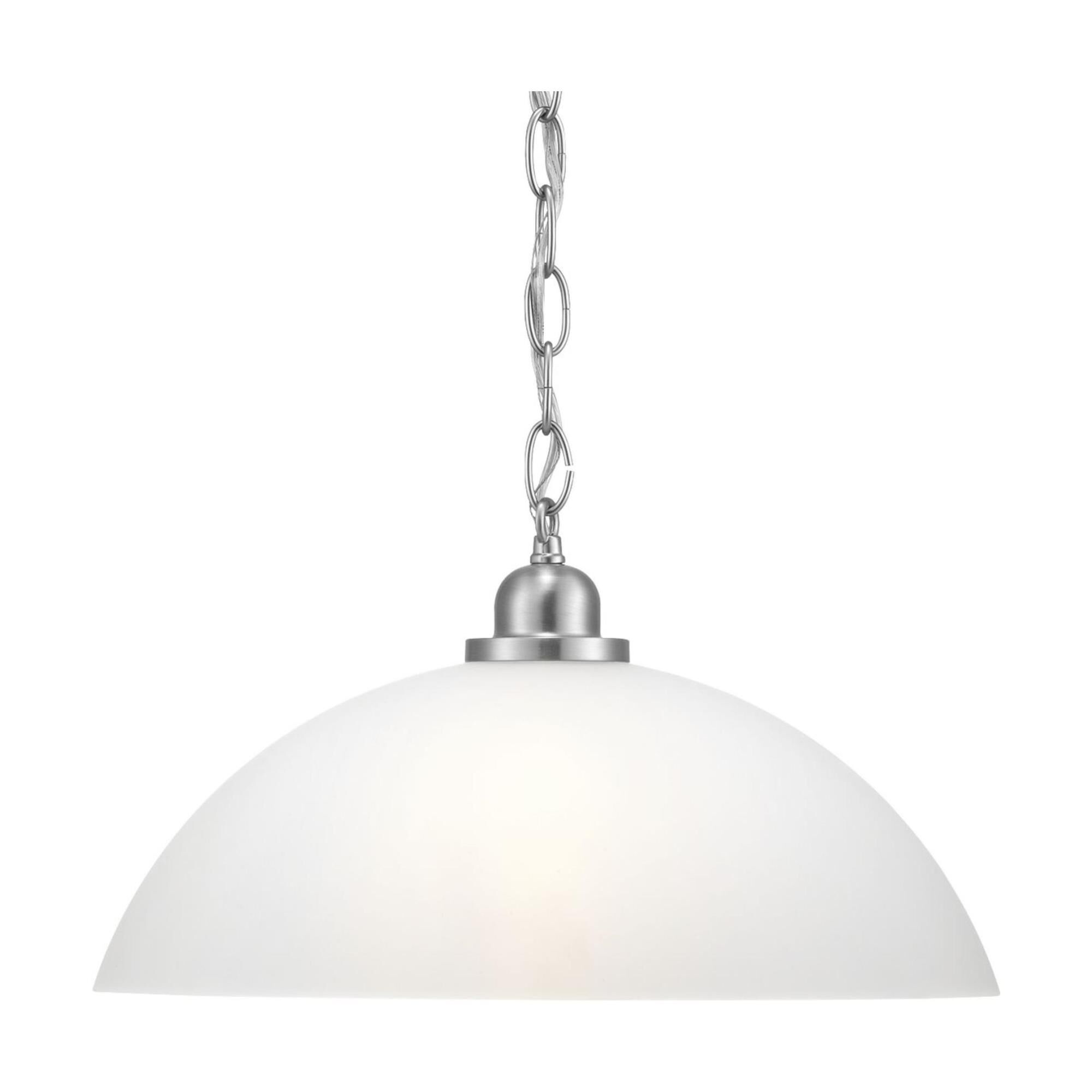 Progress Lighting Classic Dome Pendant 15 Inch Large Pendant