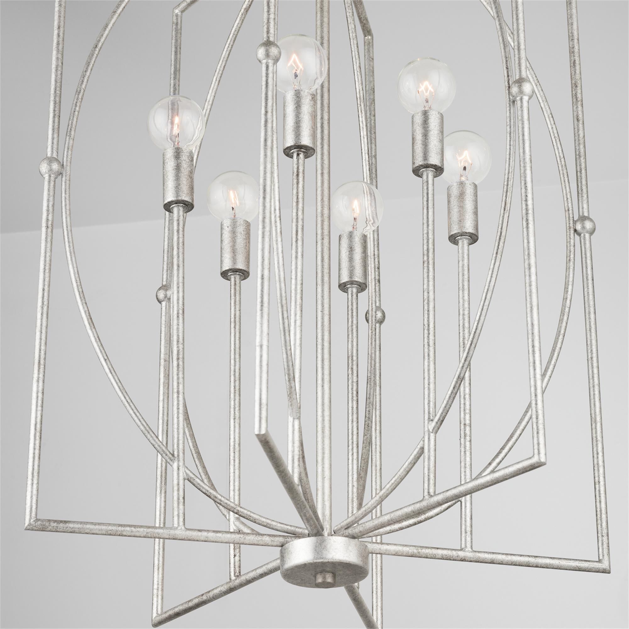 Shown in Antique Silver finish