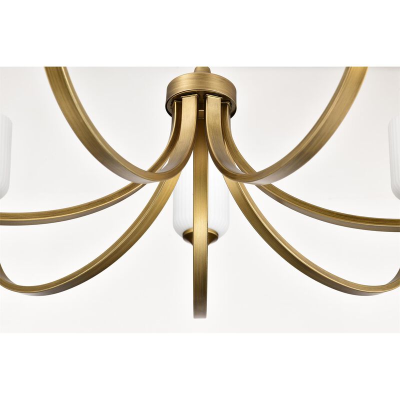 Solara 40 Inch Chandelier by Nuvo Lighting