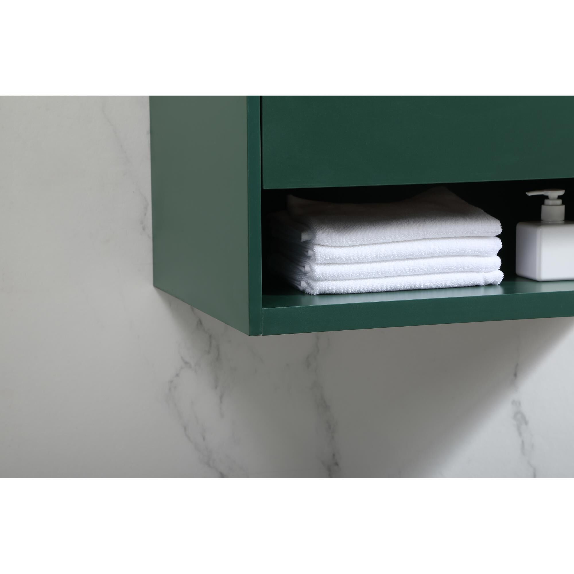 Shown in Green finish