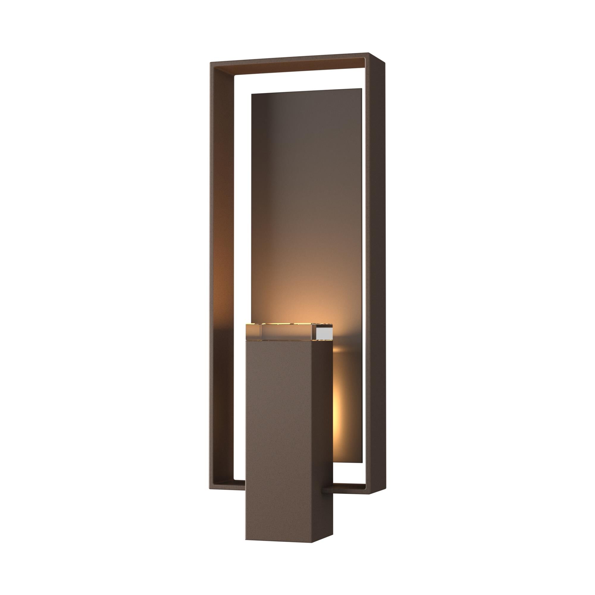 Shadow Box 21 Inch Tall 2 Light Outdoor Wall Light by Hubbardton Forge