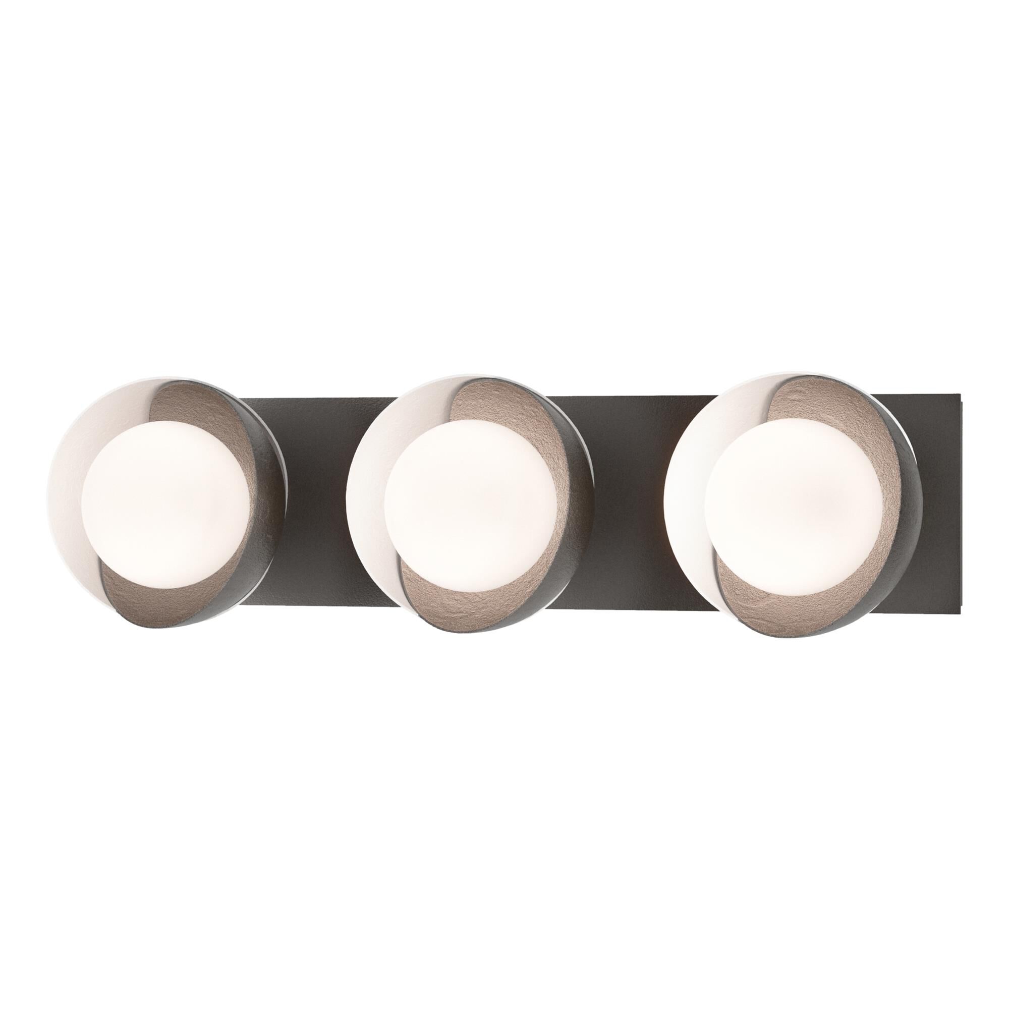Shown in Oil Rubbed Bronze finish and Opal glass