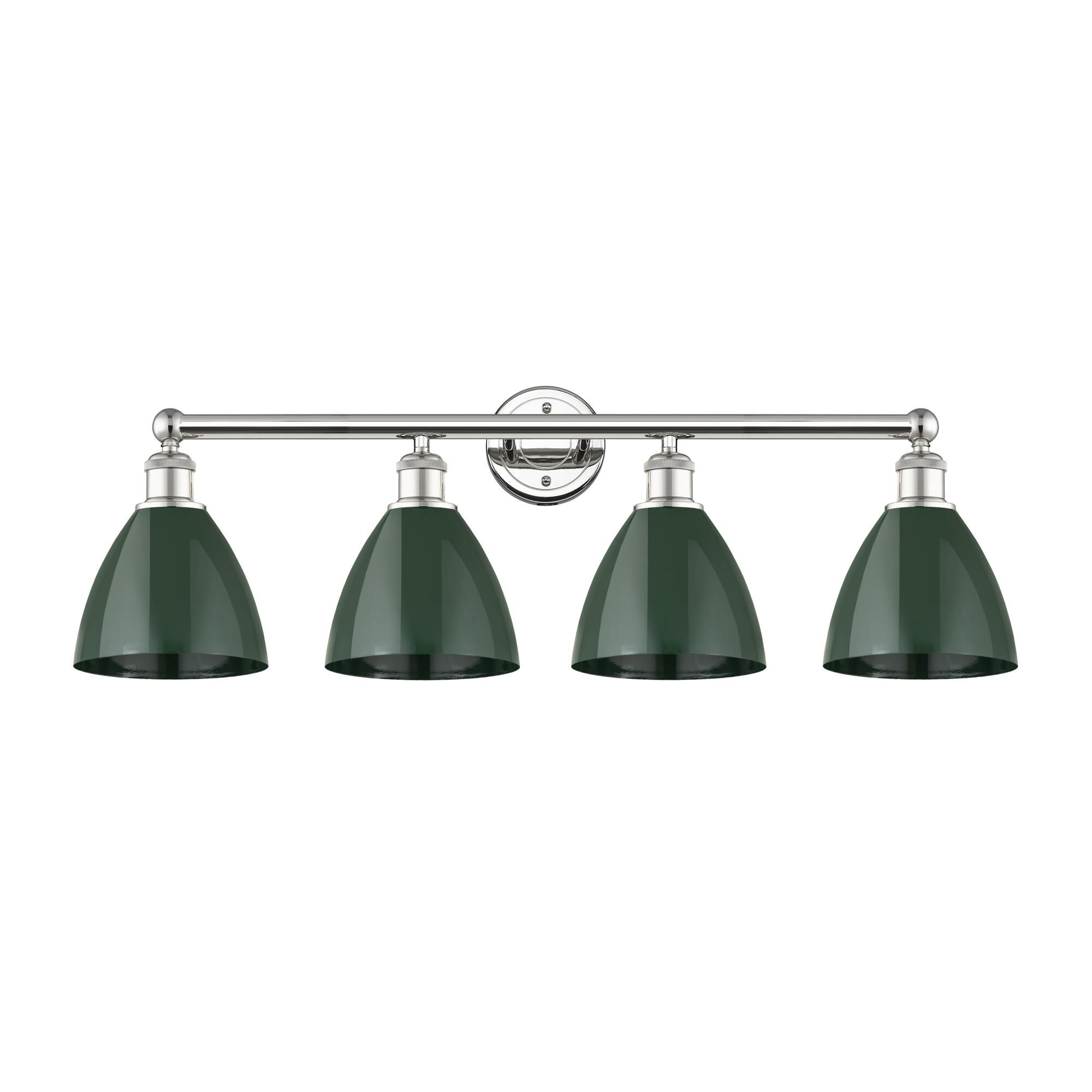 Bruno Marashlian Plymouth Dome 34 Inch 4 Light Bath Vanity Light by Innovations Lighting