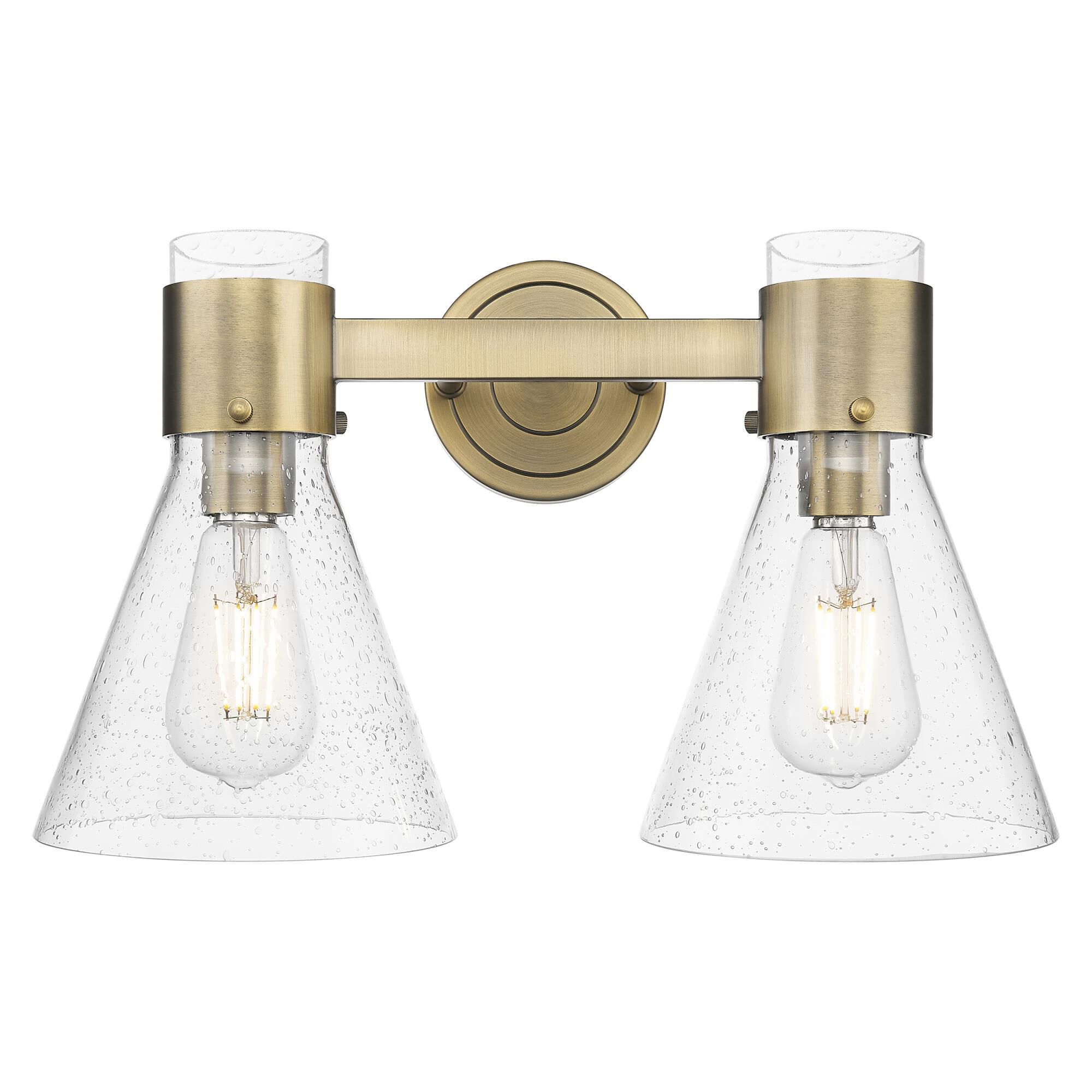 Bruno Marashlian Lawton Cone 16 Inch Bath Vanity Light by Innovations Lighting