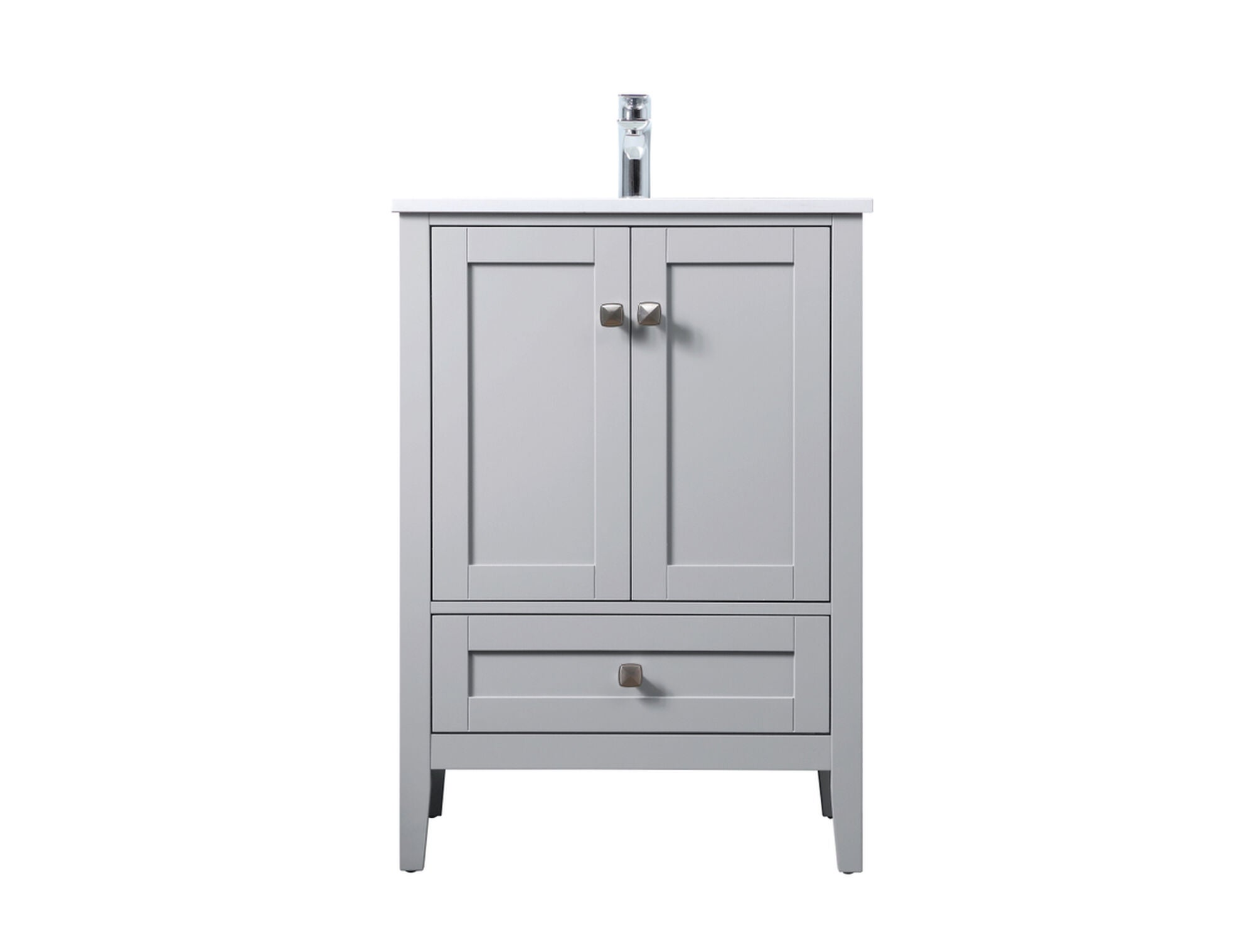 Shown in Grey finish