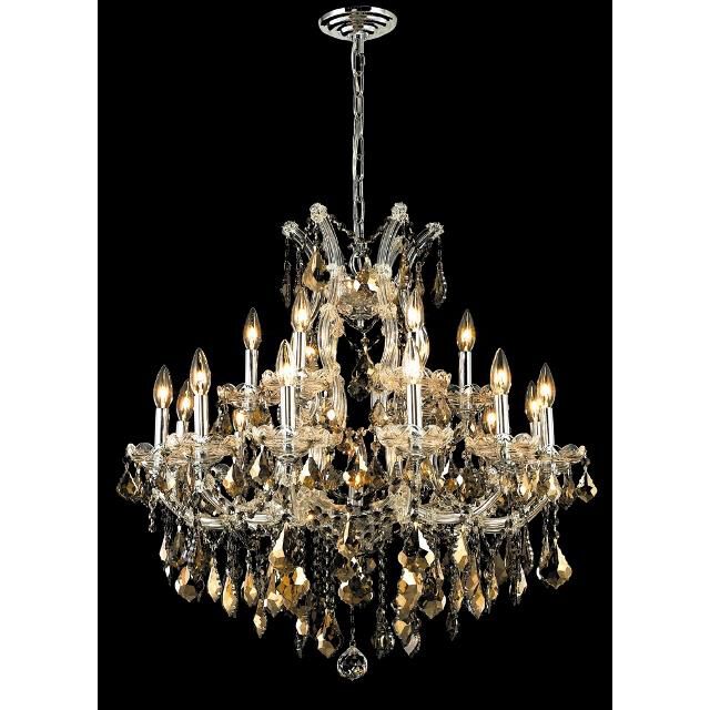 Maria Theresa 30 Inch 19 Light Chandelier by Elegant Lighting