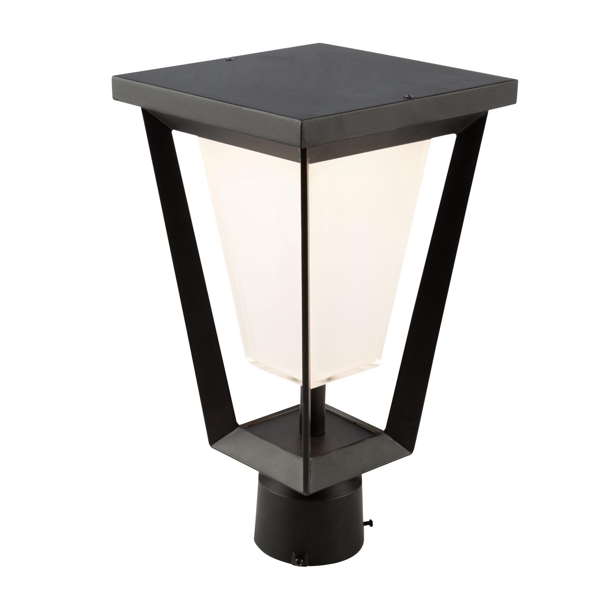 Artcraft Waterbury 11 Inch Tall LED Outdoor Post Lamp