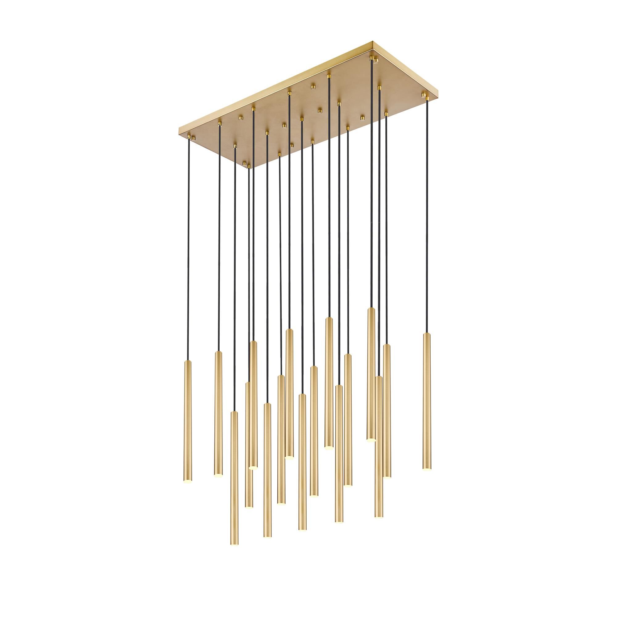 Shown in Modern Gold finish and Modern Gold glass and Modern Gold shade