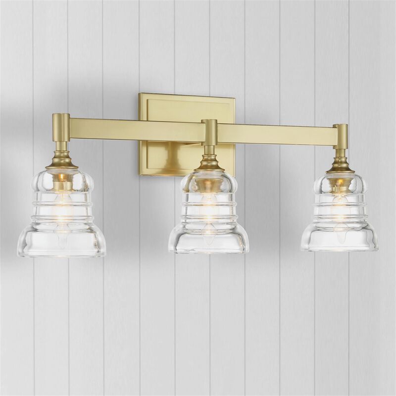 Gregory 24 Inch 3 Light Bath Vanity Light by Crystorama