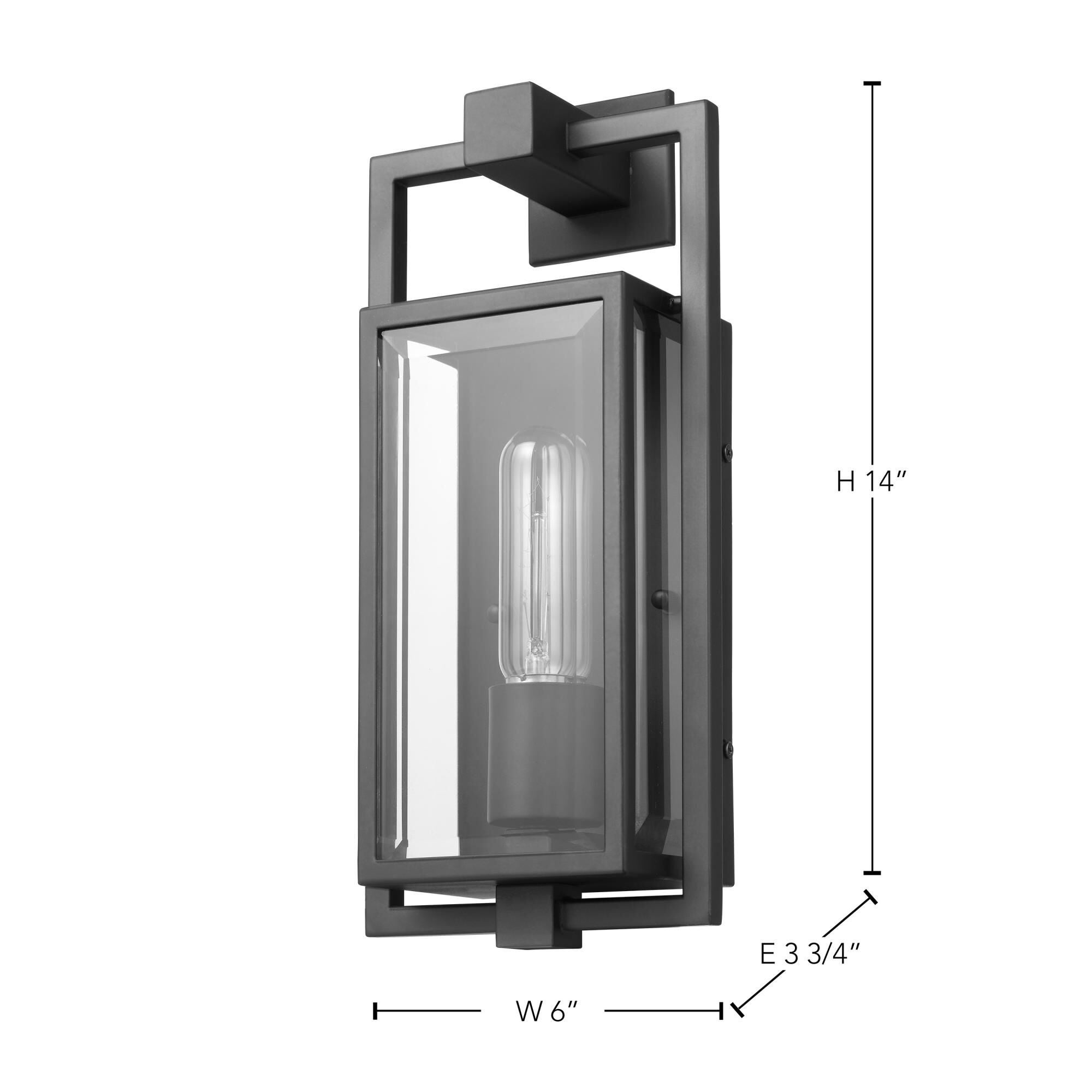 Nuvo Lighting Exhibit 14 Inch Tall Outdoor Wall Light