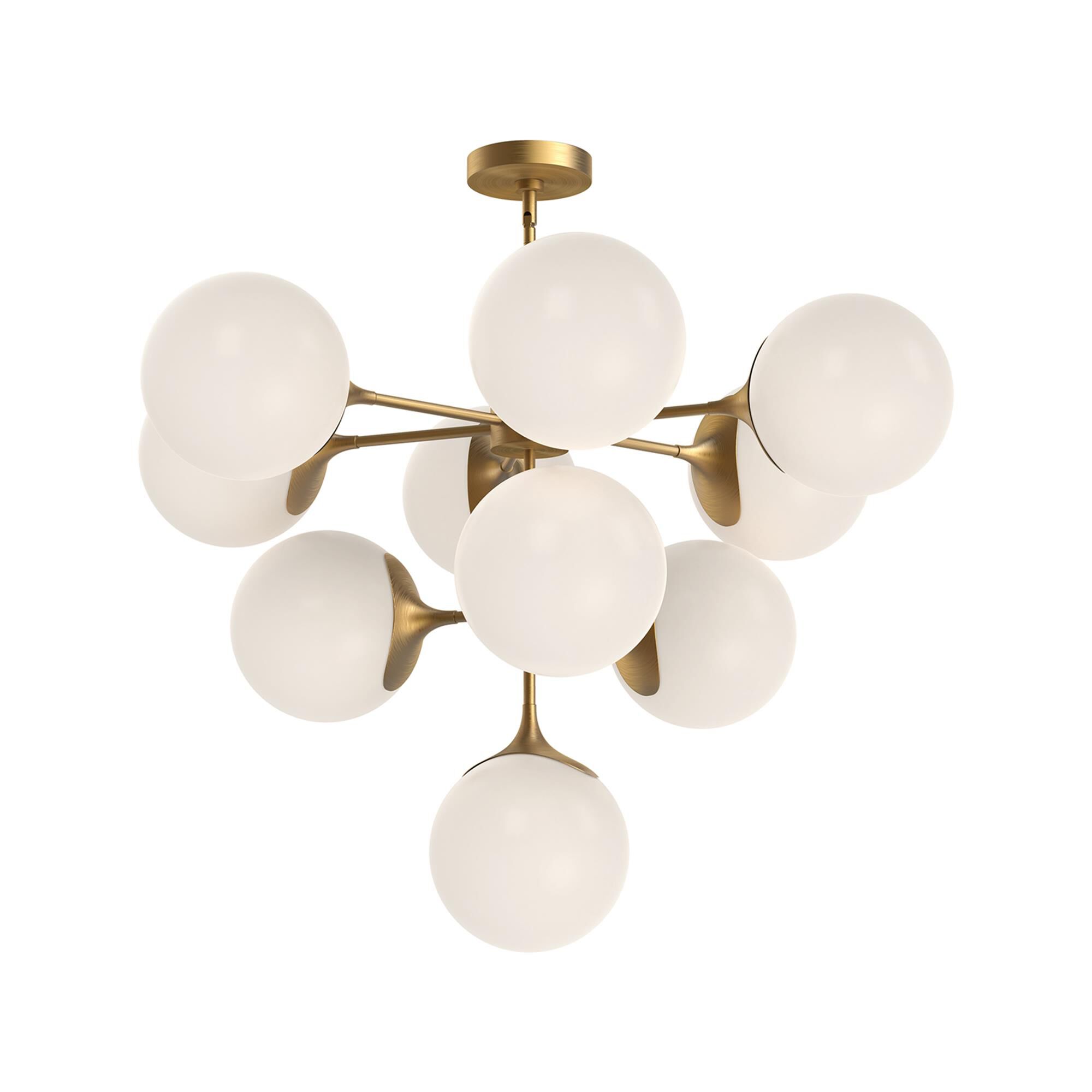 Nouveau 35 Inch Chandelier,