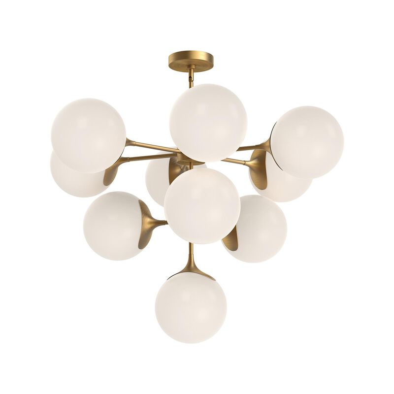 Nouveau 35 Inch Chandelier by Alora Mood