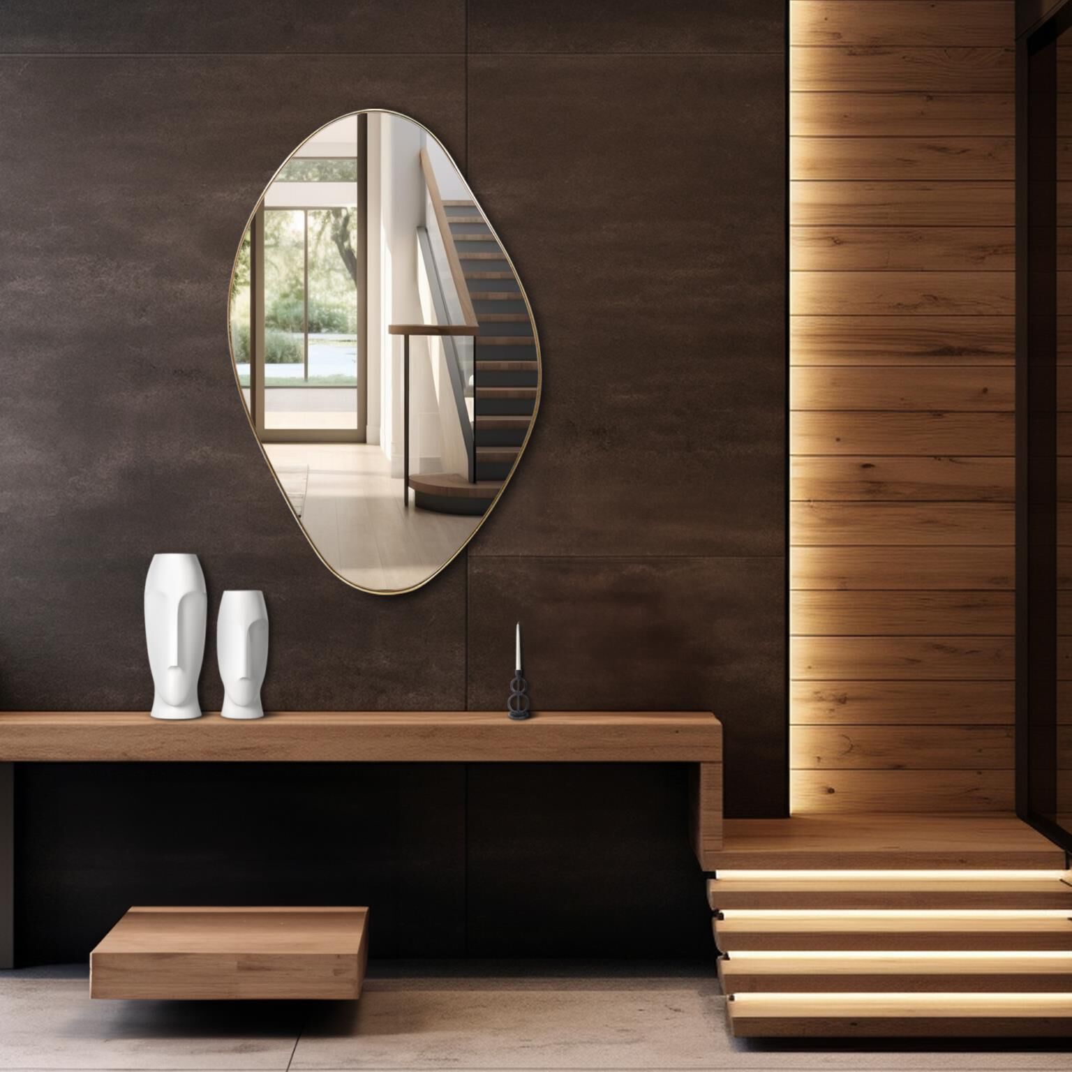 Solterra Decorative Mirror by Howard Elliott Collection