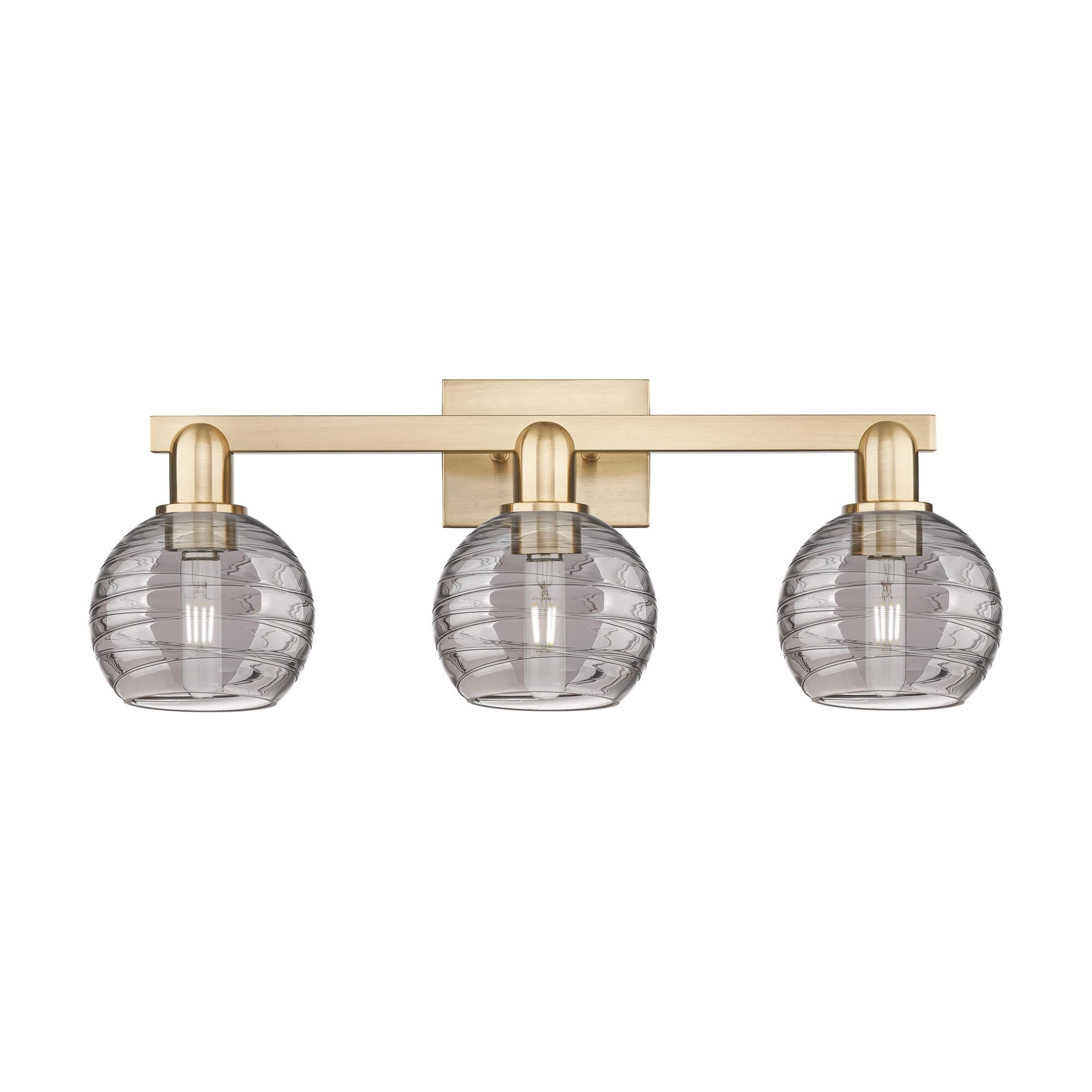 Bruno Marashlian Athens Deco Swirl 26 Inch Bath Vanity Light by Innovations Lighting