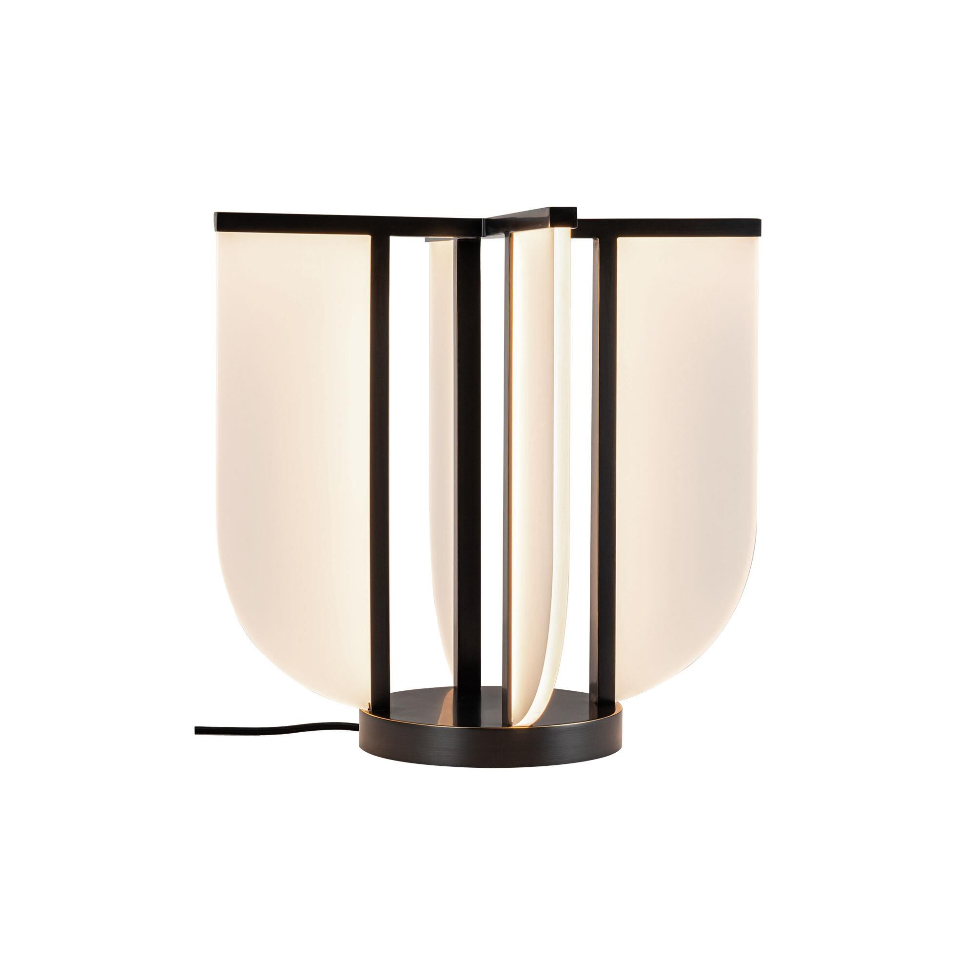 Shown in Urban Bronze finish and Acrylic Light Guide glass