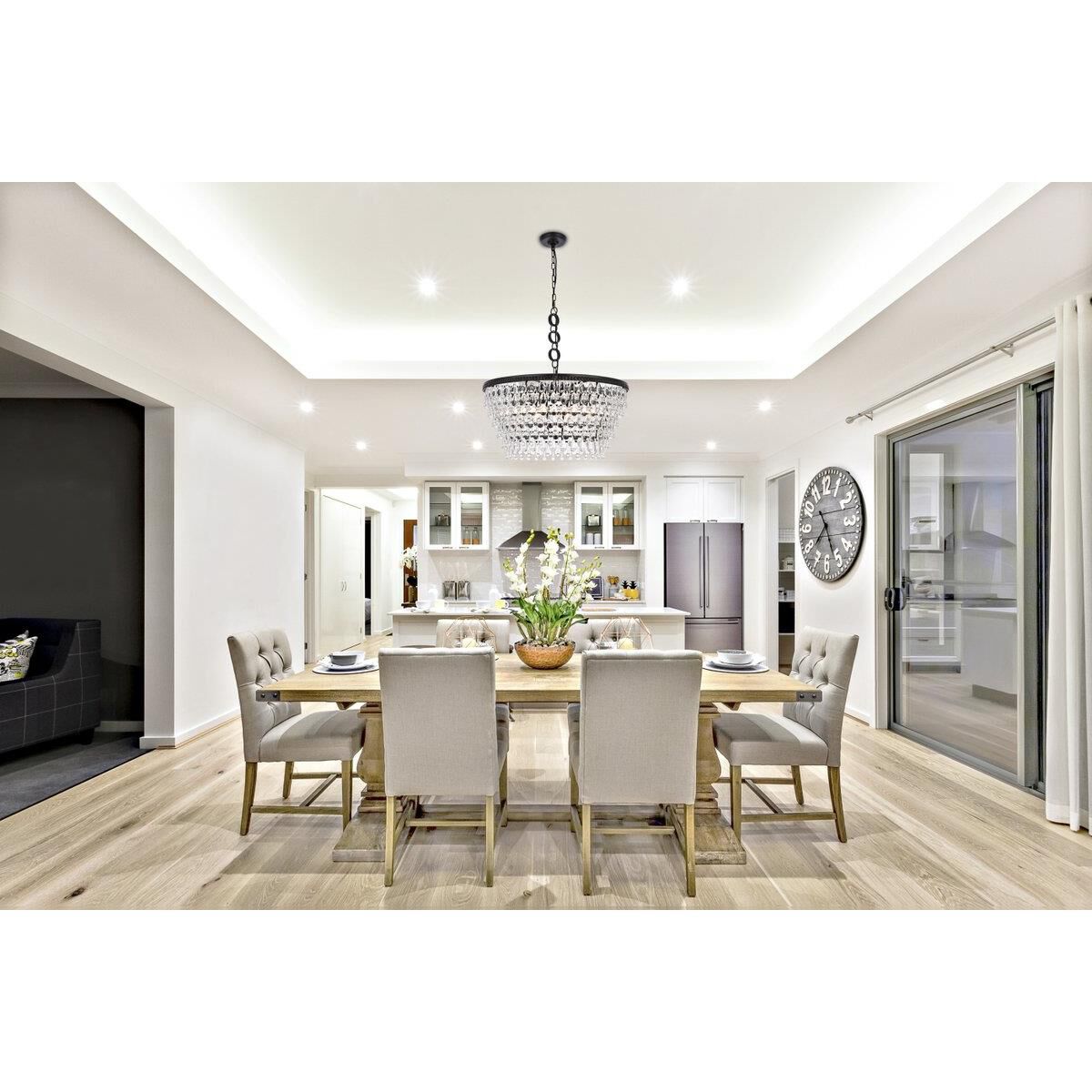 Shown in Black finish