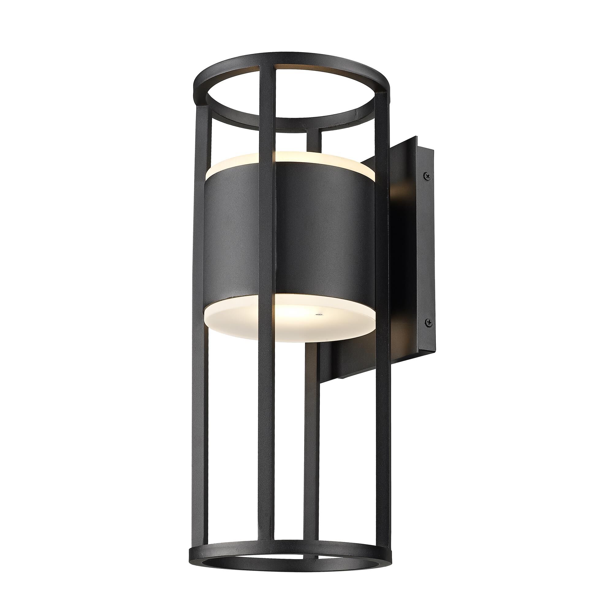 Luca 18 Inch Tall 2 Light LED Outdoor Wall Light by Z-Lite