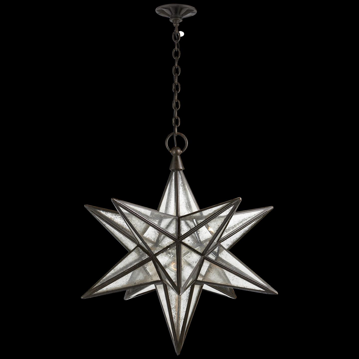 Visual Comfort Signature Collection Chapman & Myers Moravian Star 30 Inch Large Pendant