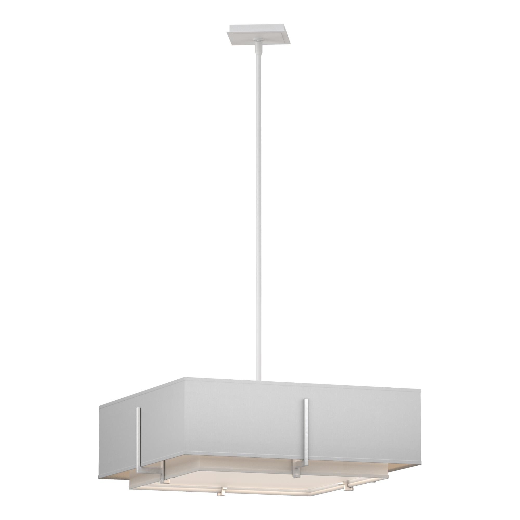 Shown in White finish and Natural Anna Inner - Natural Anna Outer shade