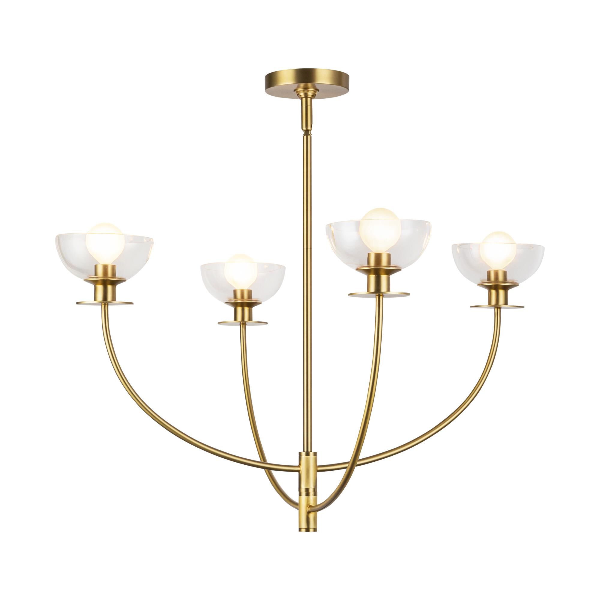 Sylvia 27 Inch Chandelier by Alora Mood