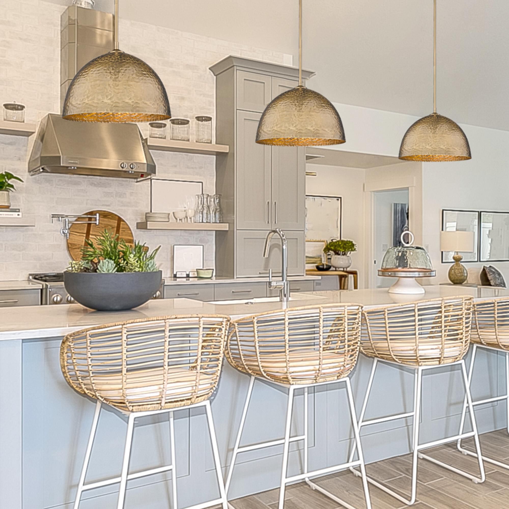 Shepard 16 Inch Large Pendant by Golden Lighting