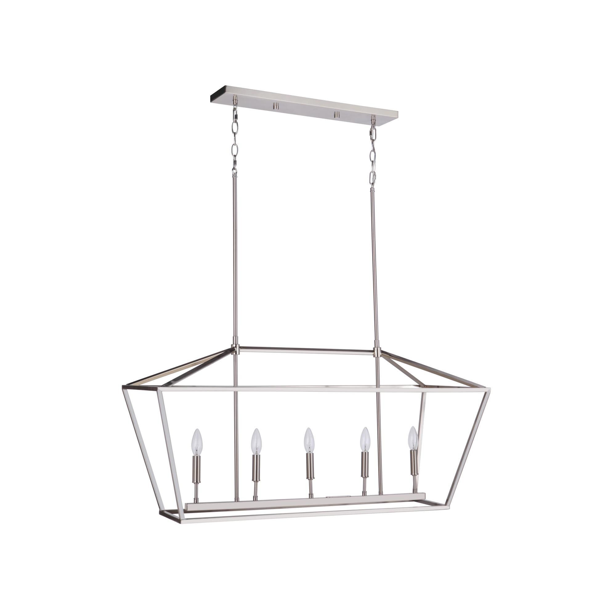 Flynt II 40 Inch 5 Light Linear Suspension Light by Craftmade