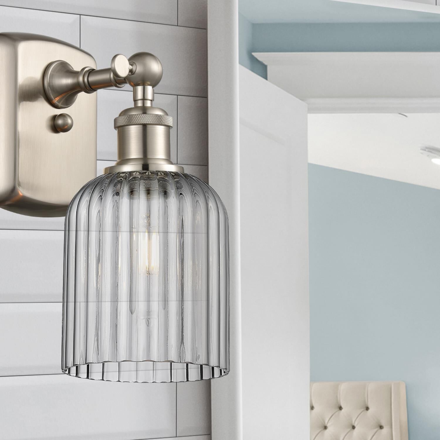 Bruno Marashlian Bridal Veil 10 Inch Wall Sconce by Innovations Lighting