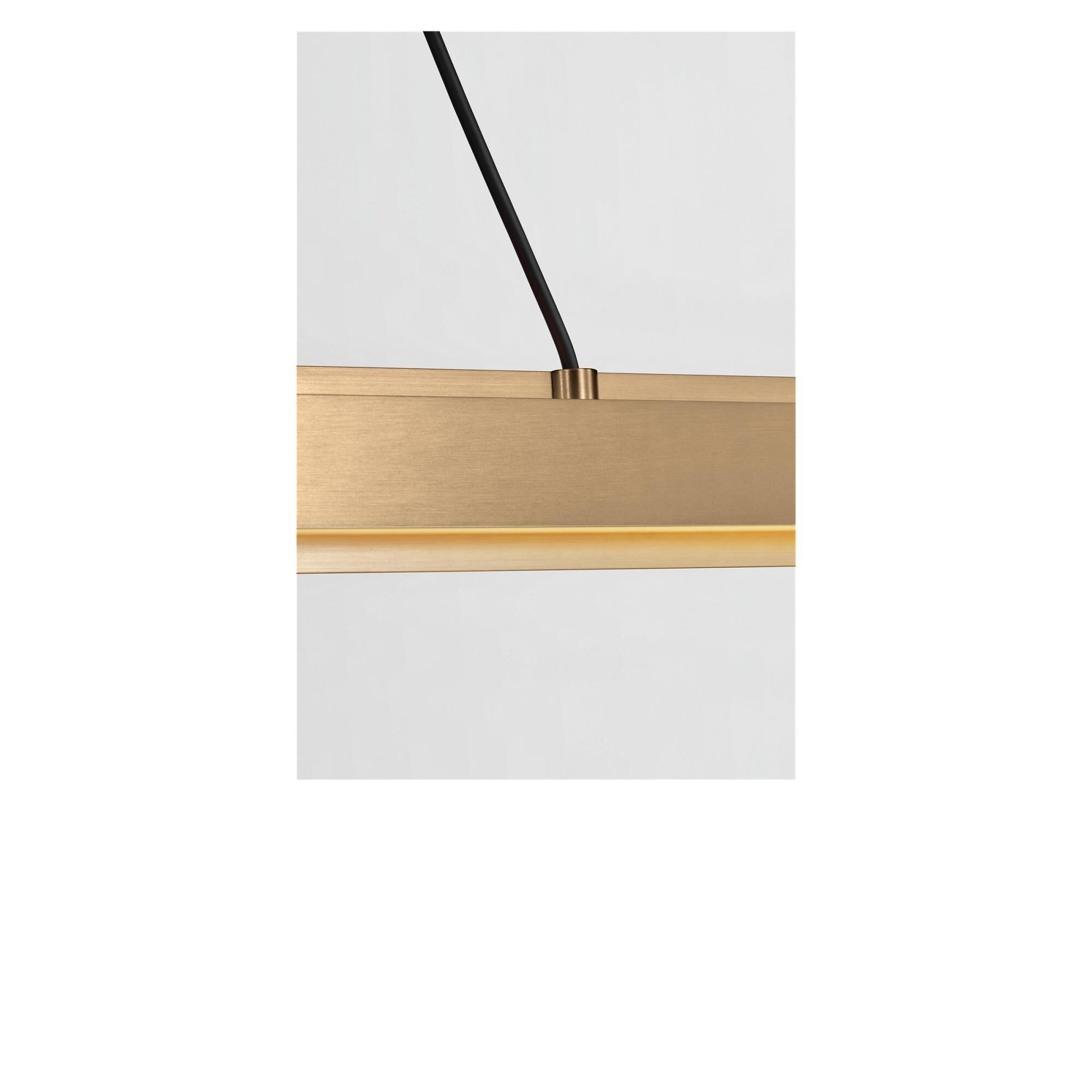 Aro 48 Inch Linear Suspension Light by Generation Lighting