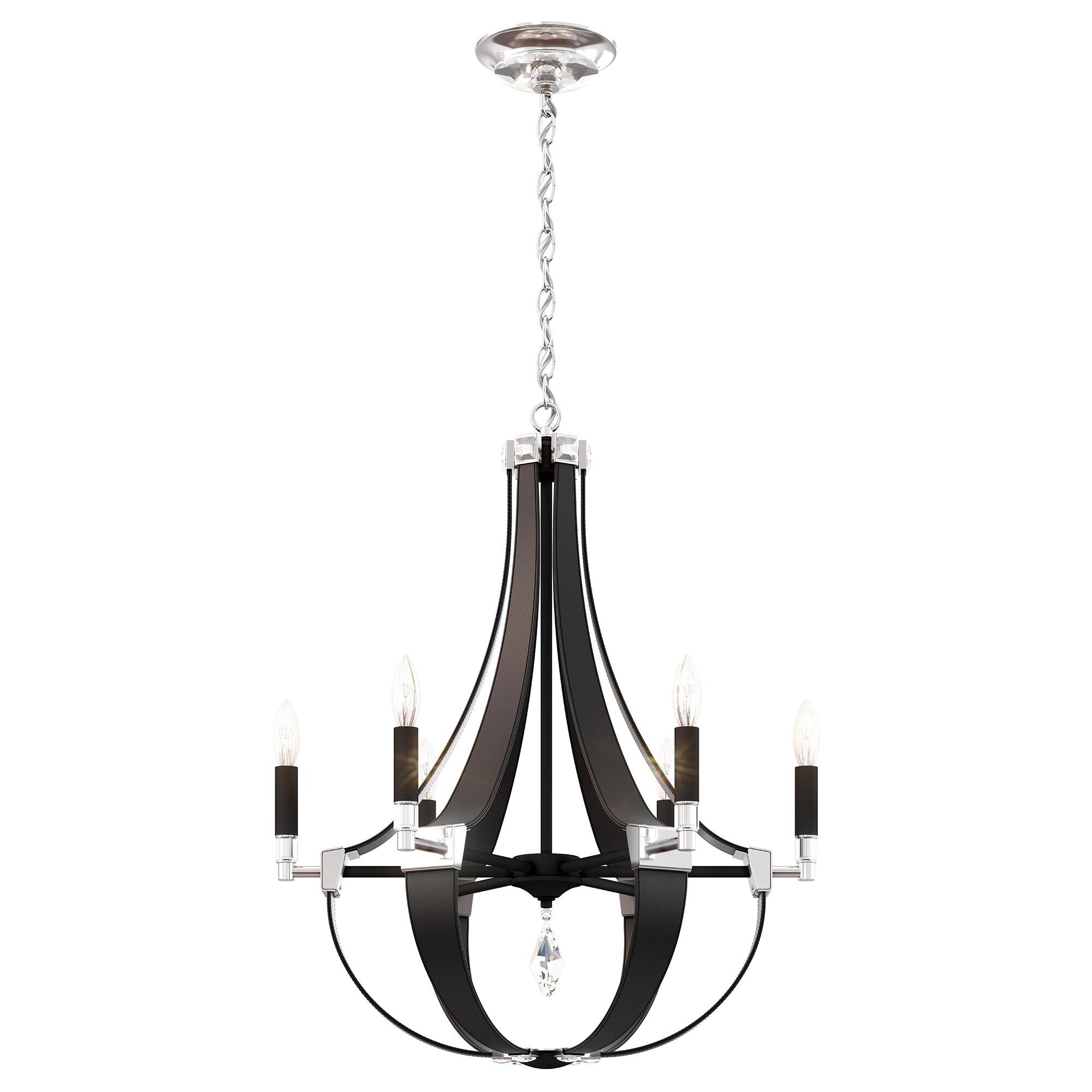 Crystal Empire 24 Inch Chandelier by Schonbek