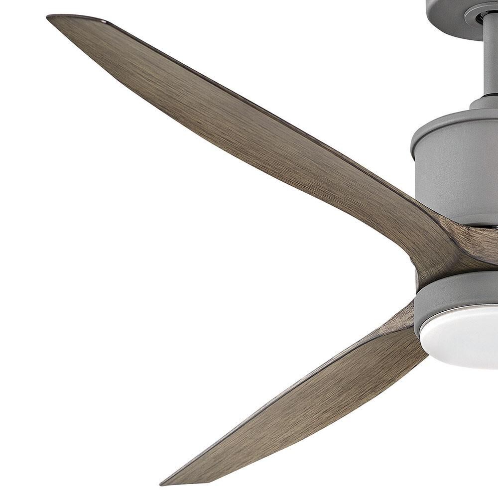Hover Outdoor Rated 60 Inch Ceiling Fan with Light Kit by Hinkley Lighting