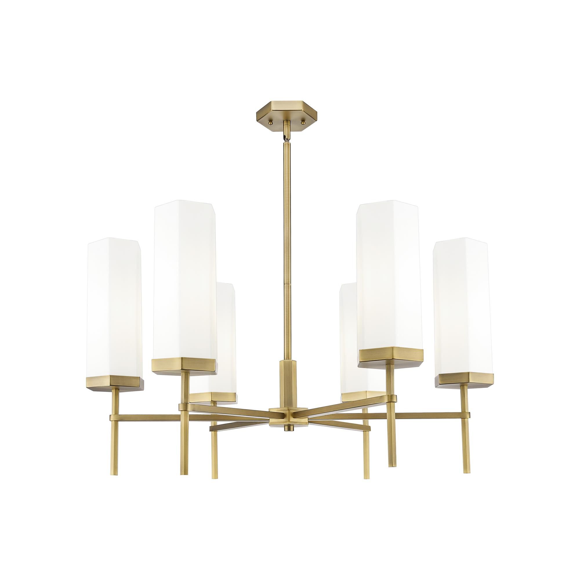 Shown in Brushed Brass finish