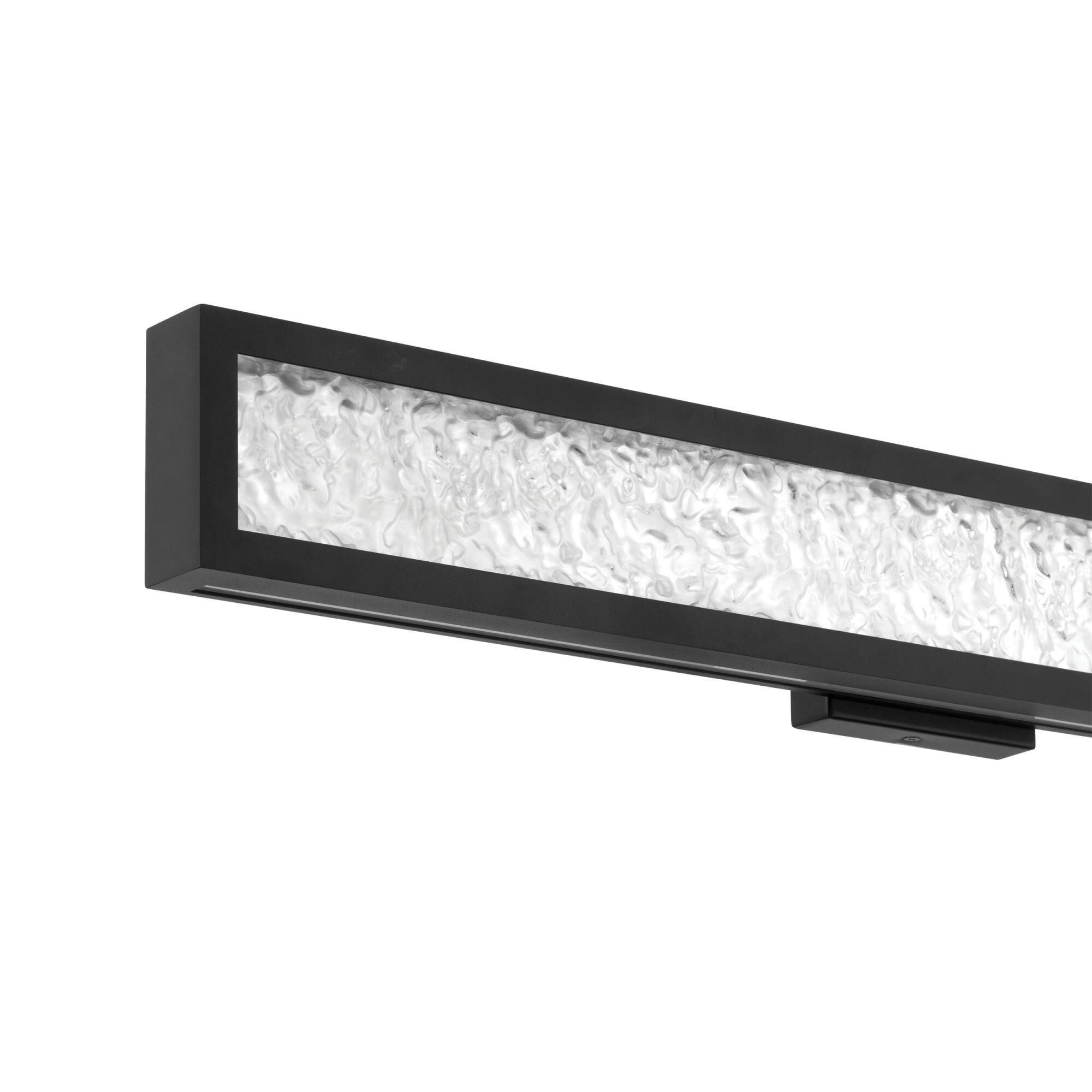 Shown in Textured Black finish and Clear Water glass