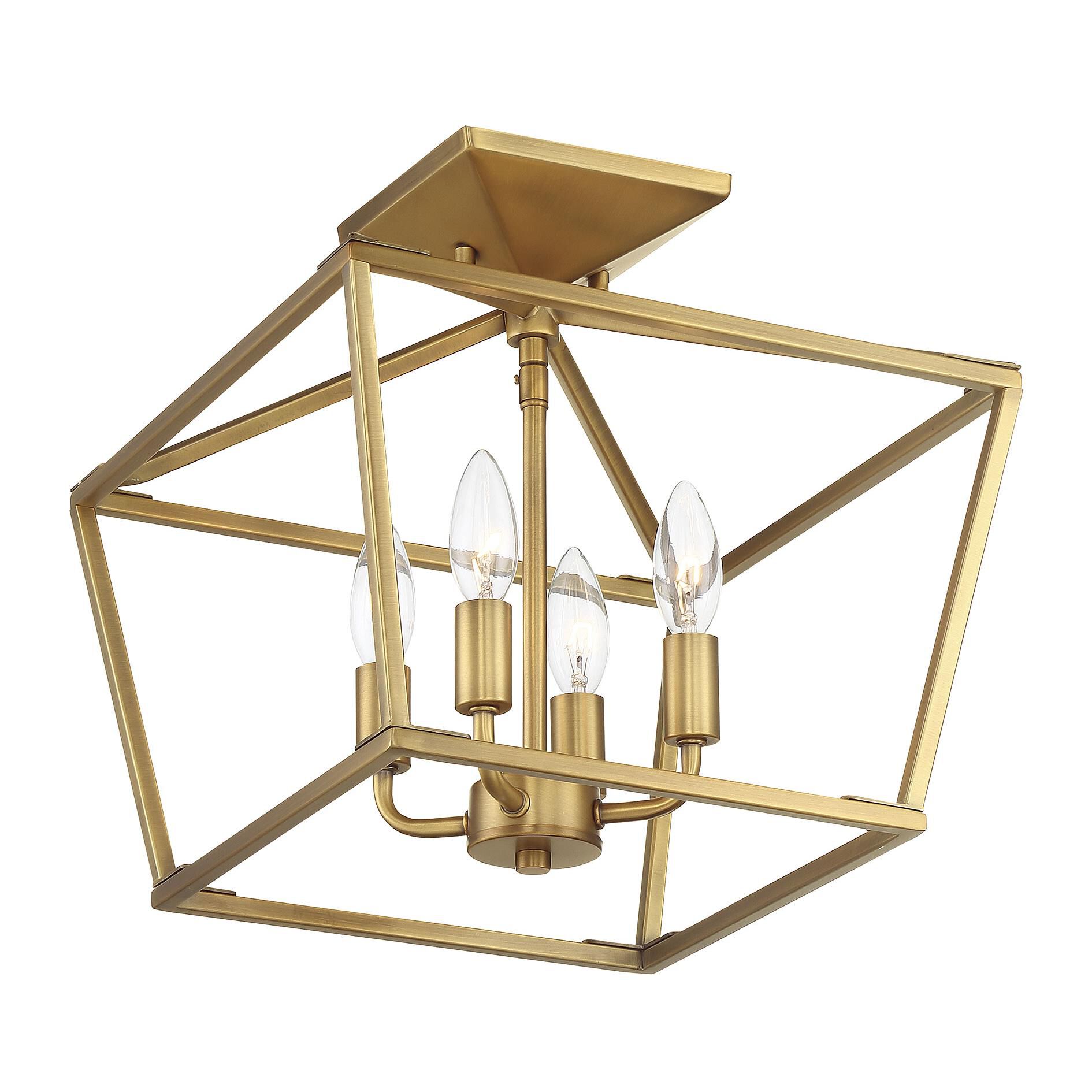 Shown in Warm Brass finish