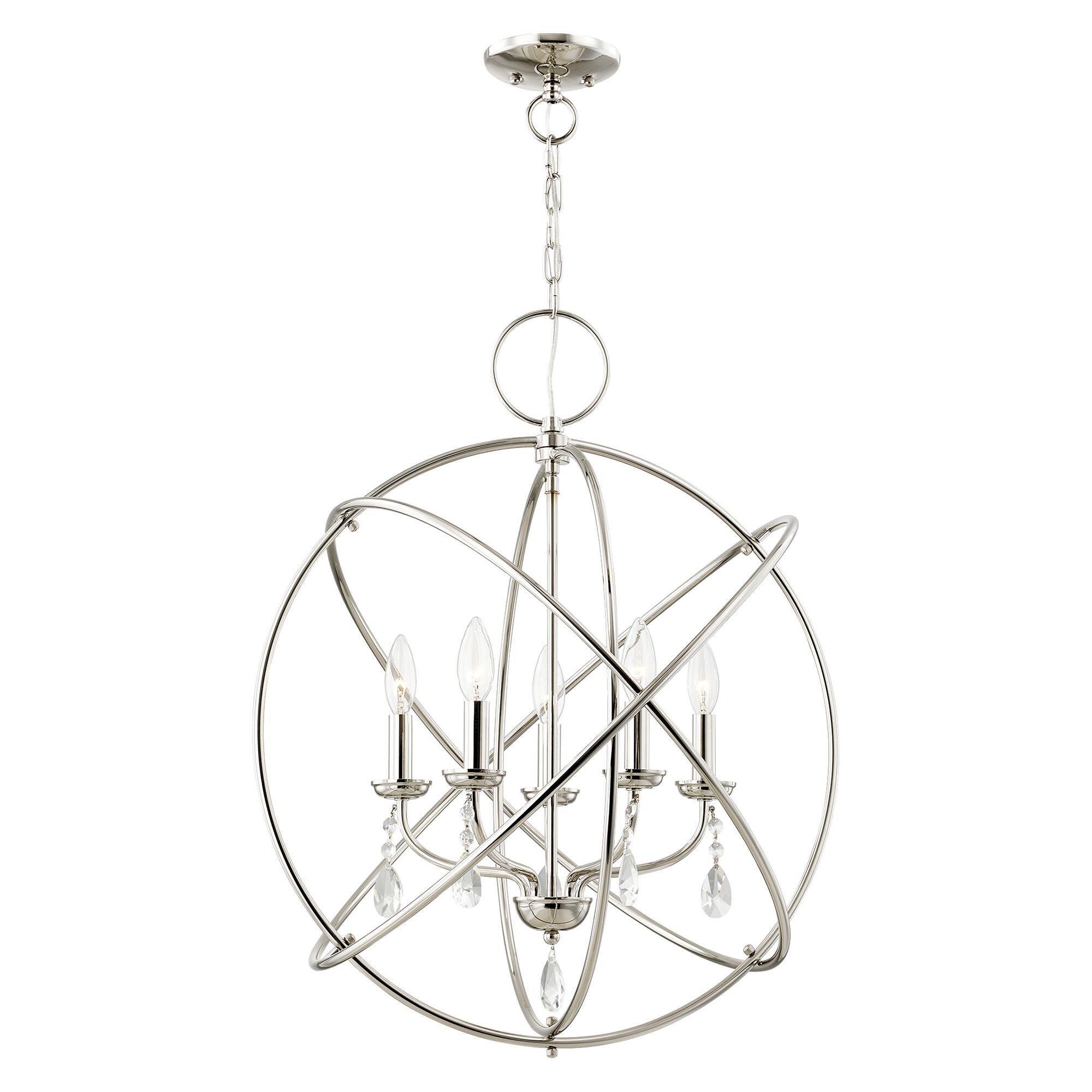 Shown in Polished Nickel finish