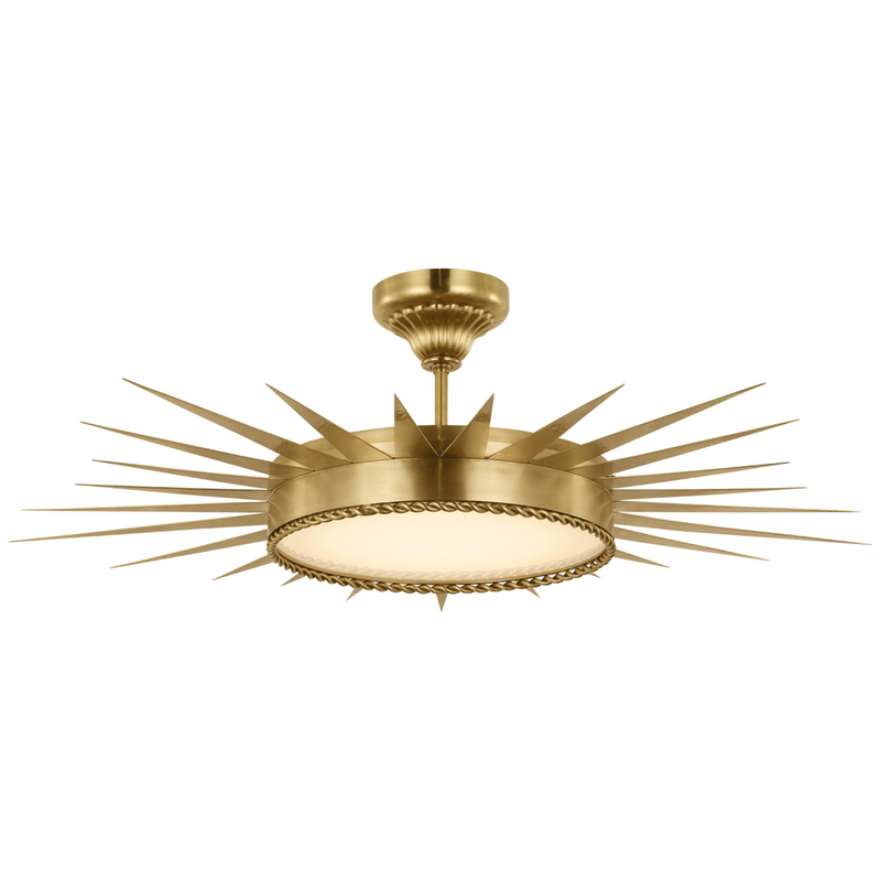 Suzanne Kasler Soleil 36 Inch Flush Mount by Visual Comfort Signature Collection
